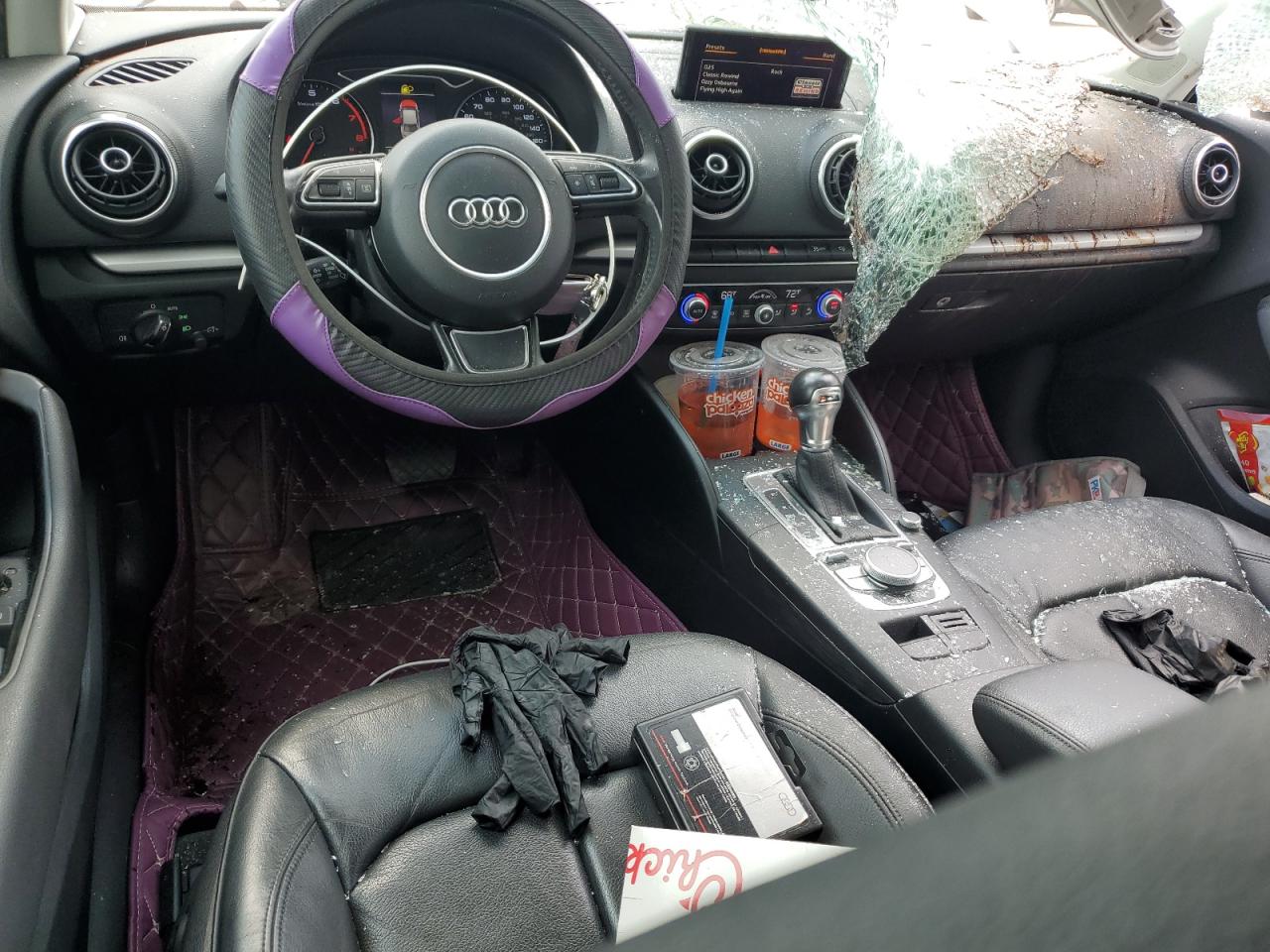 2015 Audi A3 Premium White vin: WAUACGFF8F1131936