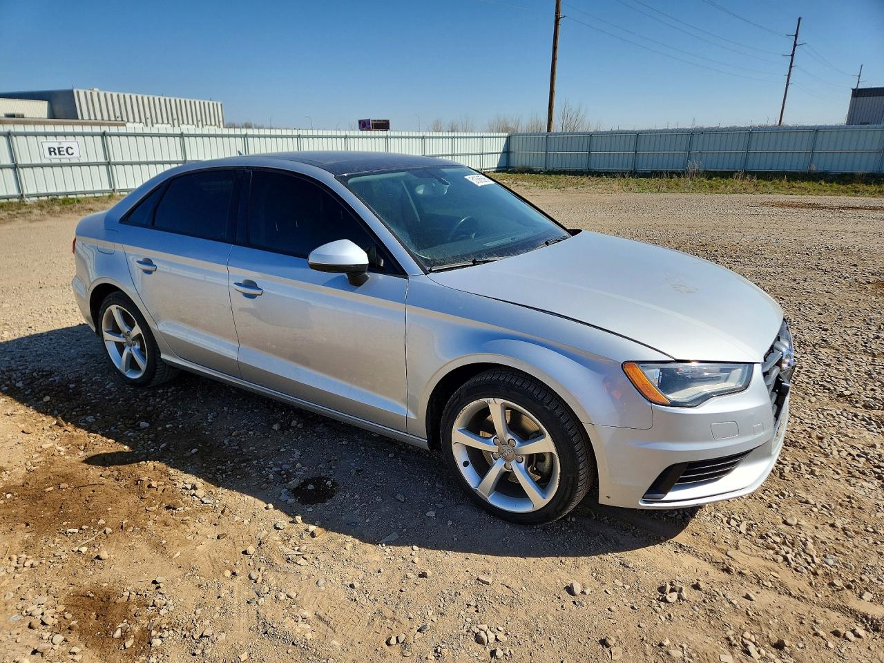 2015 Audi A3 Premium Silver vin: WAUACGFF9F1005276