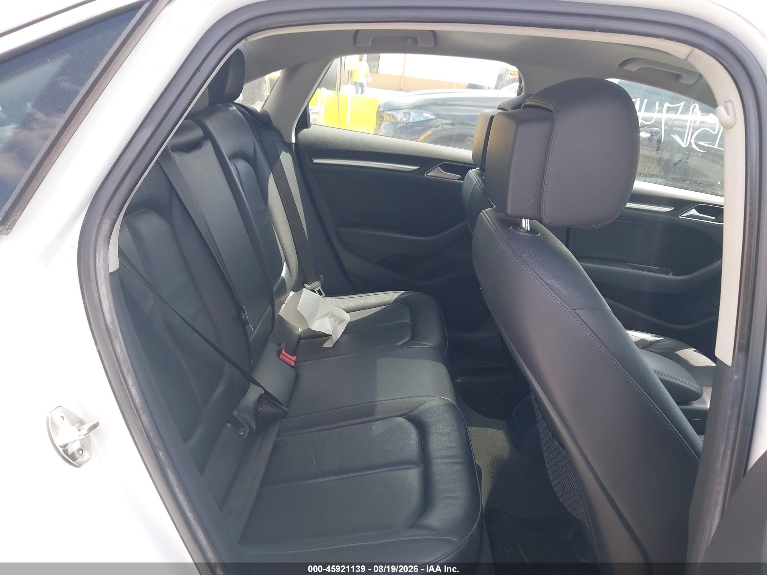 2015 Audi A3 1.8t Premium White vin: WAUACGFF9F1010865