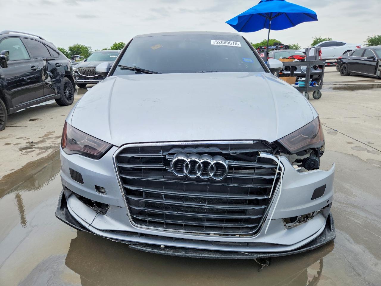 2015 Audi A3 Premium Silver vin: WAUACGFF9F1092399