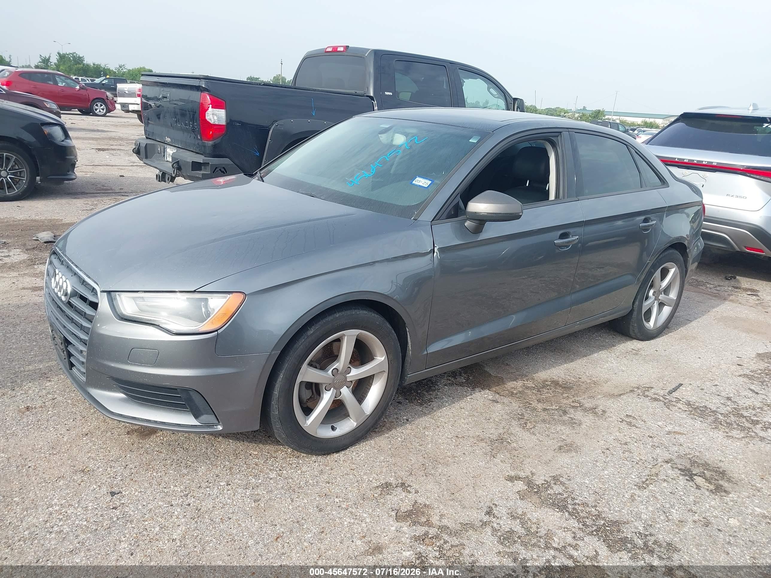 2015 Audi A3 1.8t Premium Gray vin: WAUACGFFXF1005366