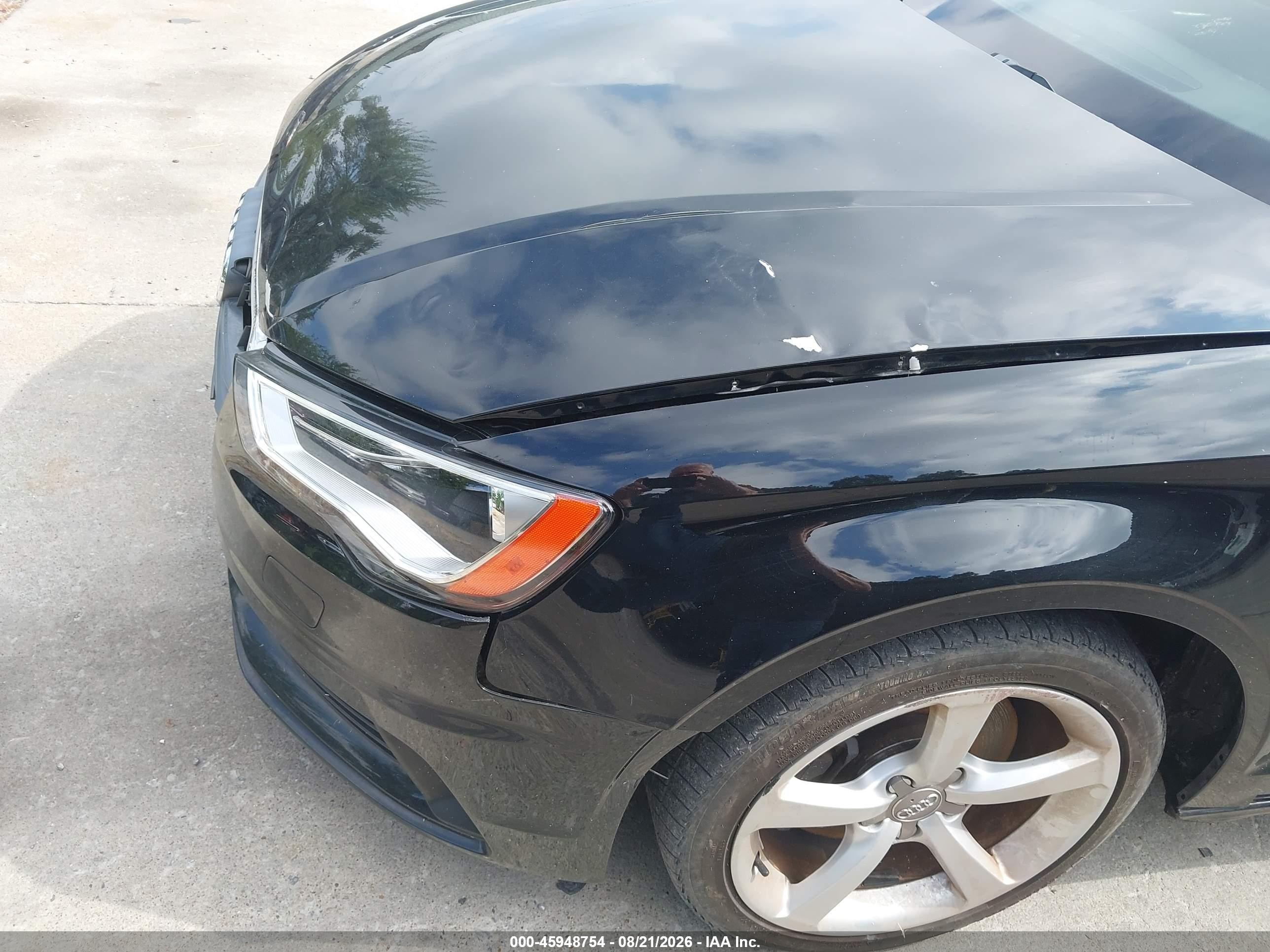 2015 Audi A3 1.8t Premium Black vin: WAUACGFFXF1011068