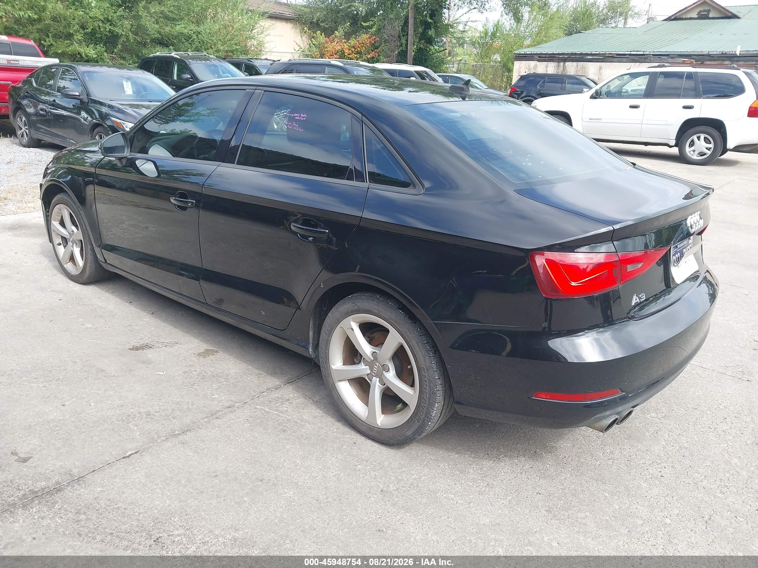 2015 Audi A3 1.8t Premium Black vin: WAUACGFFXF1011068