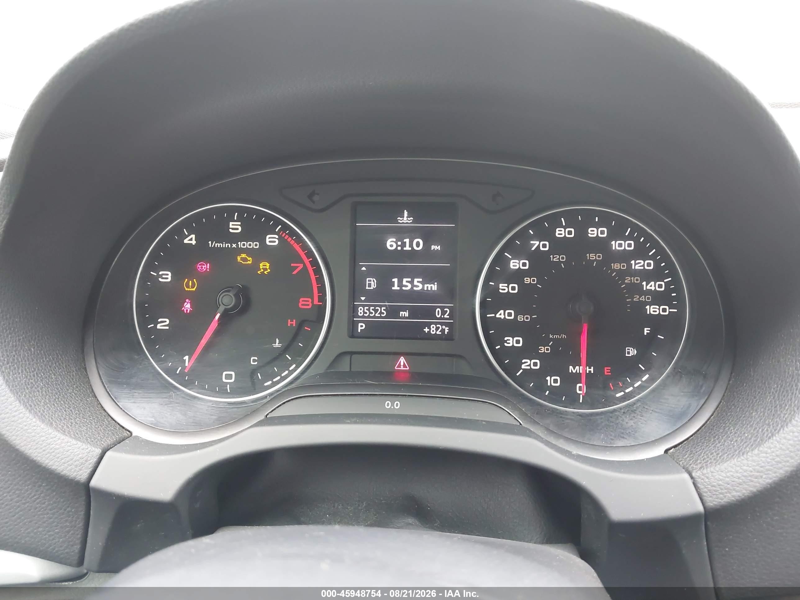 2015 Audi A3 1.8t Premium Black vin: WAUACGFFXF1011068