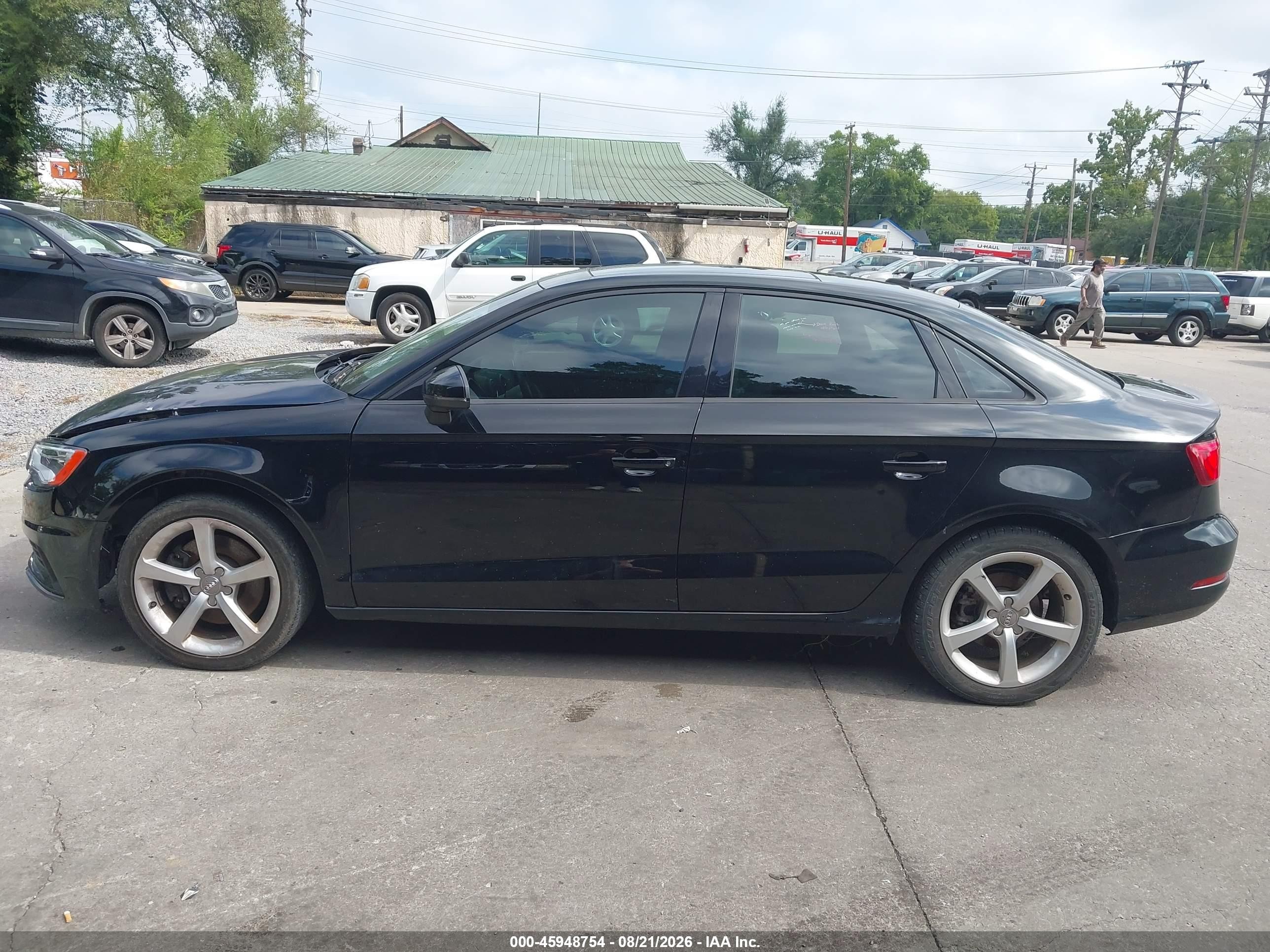 2015 Audi A3 1.8t Premium Black vin: WAUACGFFXF1011068