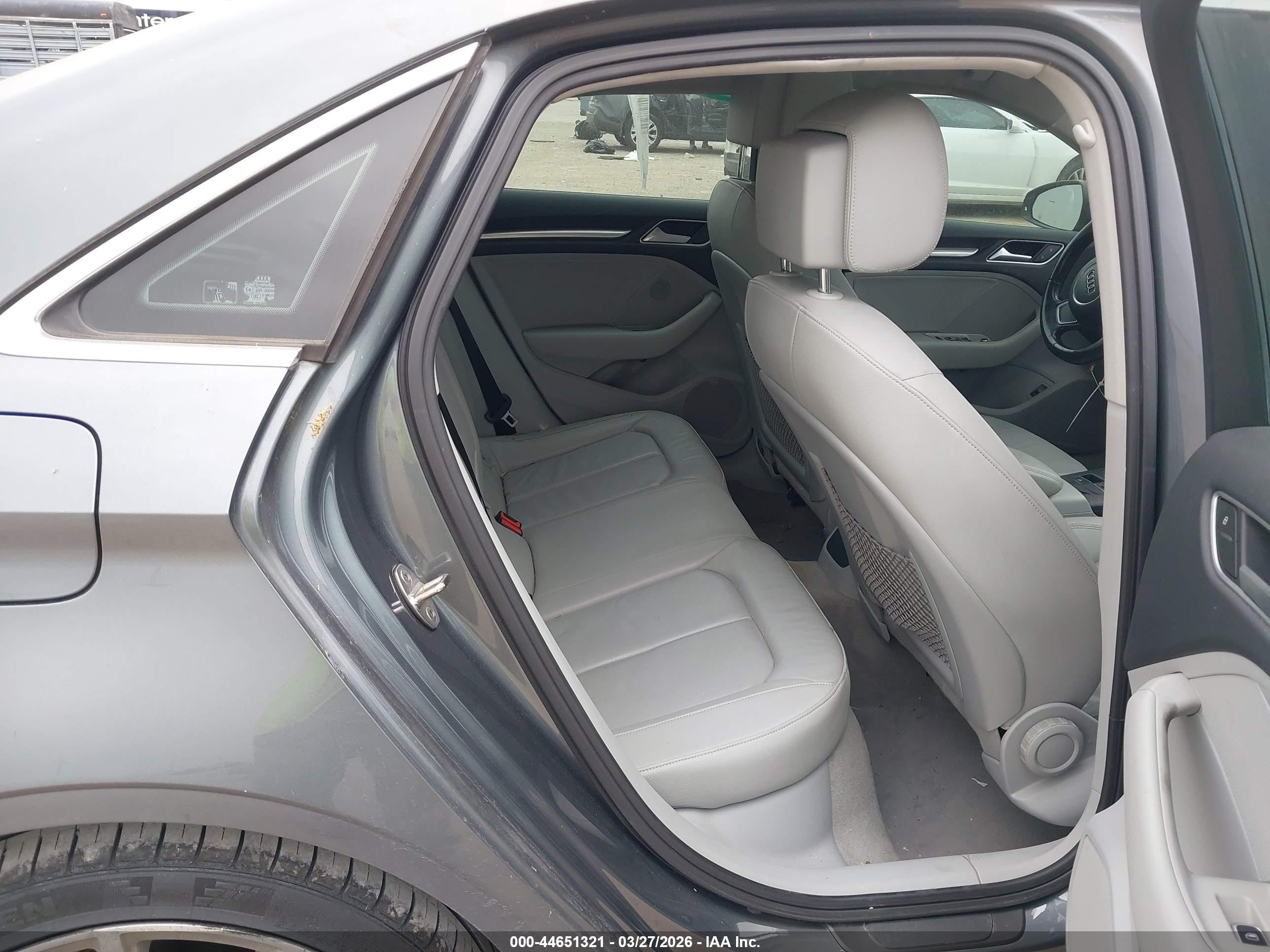 2015 Audi A3 1.8t Premium Серый vin: WAUACGFFXF1023673