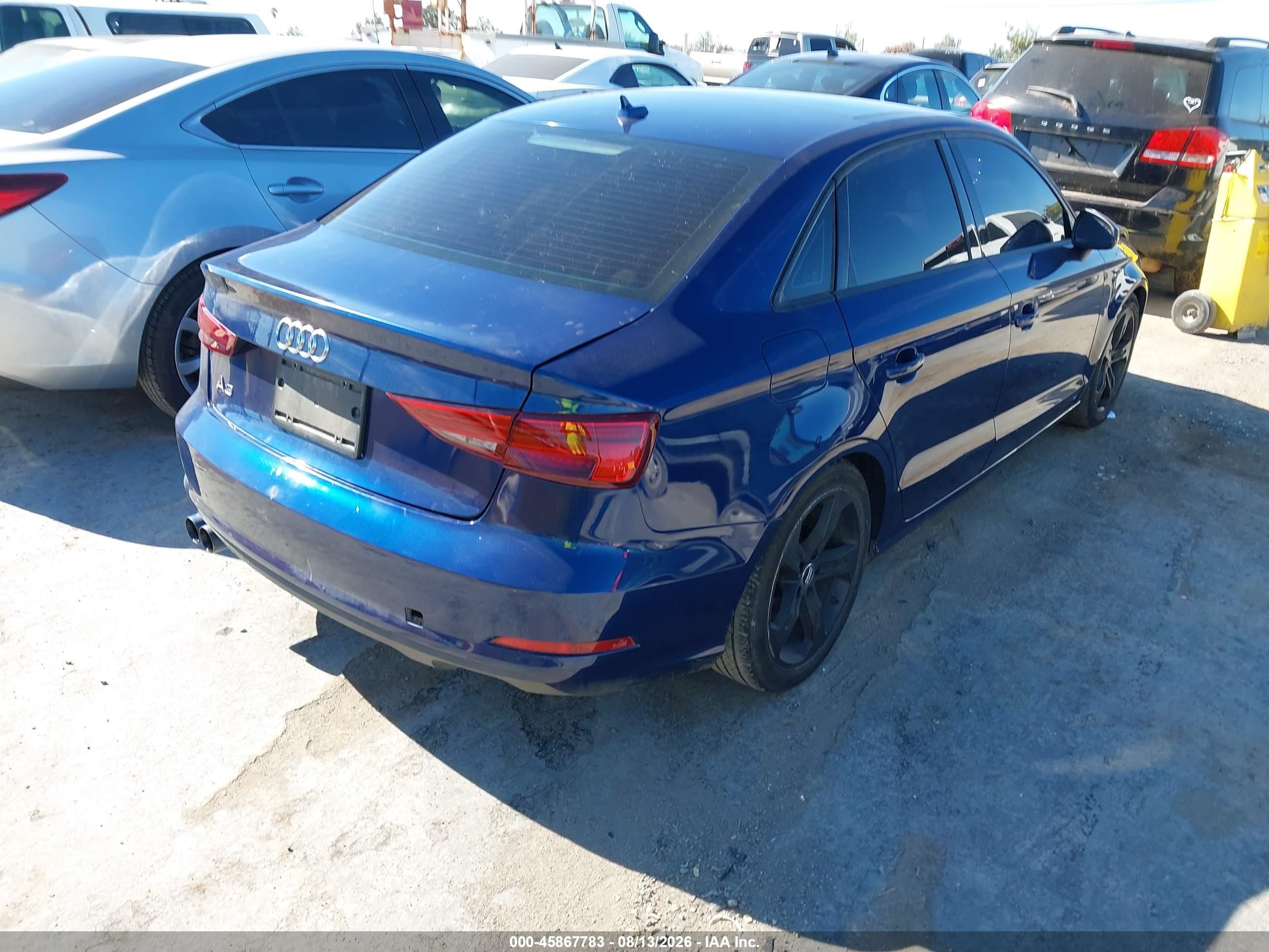 2015 Audi A3 1.8t Premium Blue vin: WAUACGFFXF1036505