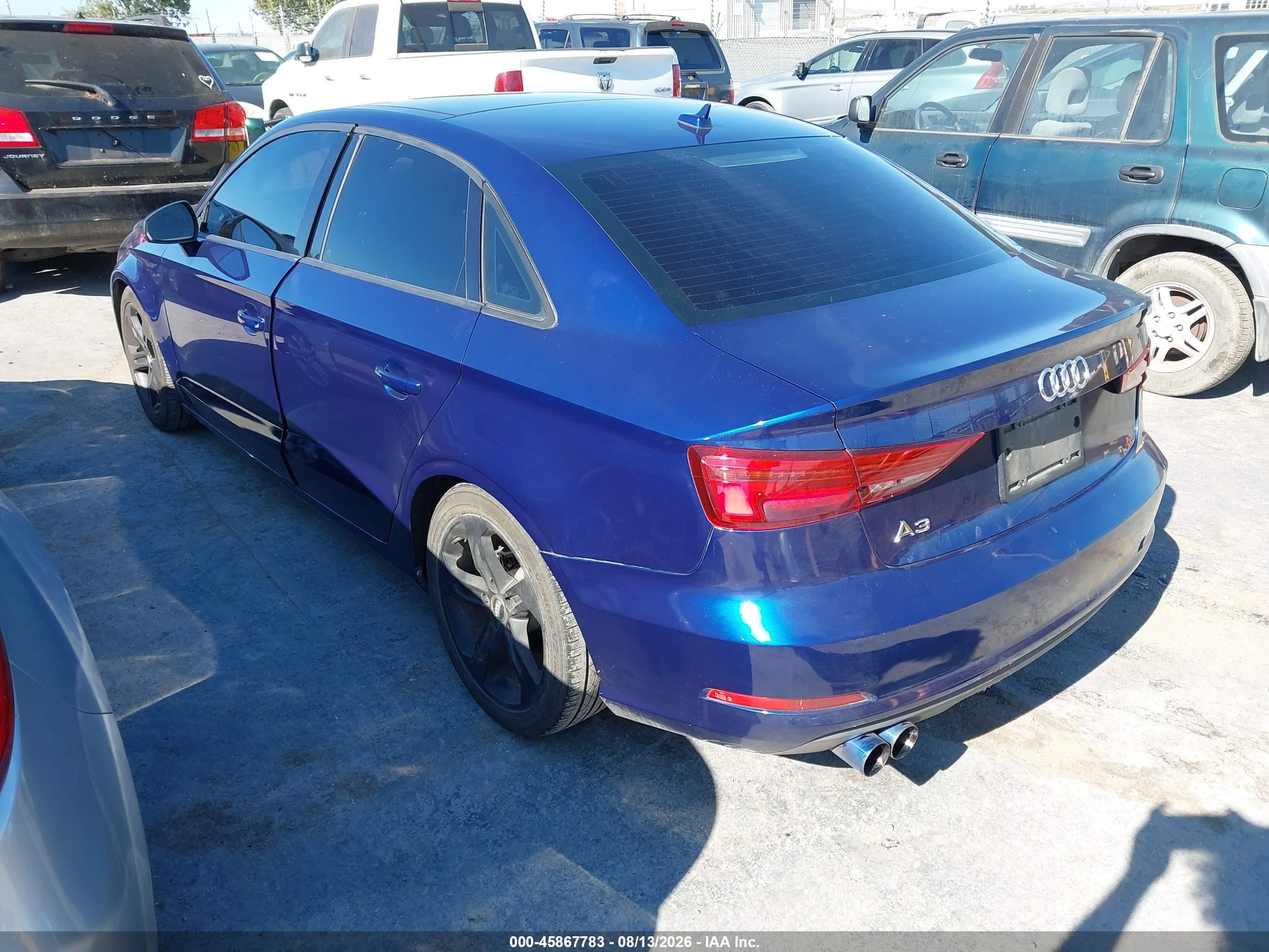 2015 Audi A3 1.8t Premium Blue vin: WAUACGFFXF1036505