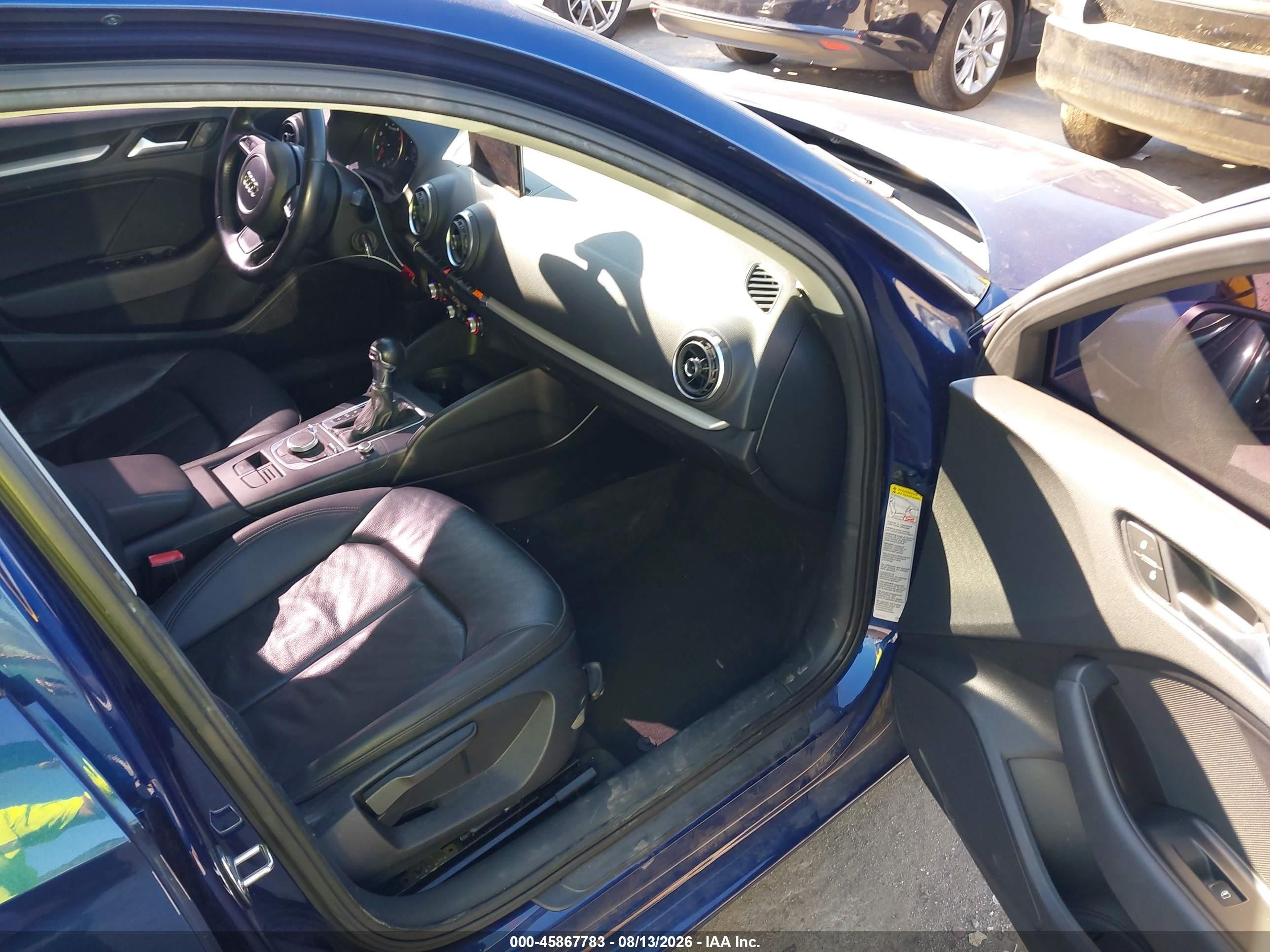 2015 Audi A3 1.8t Premium Blue vin: WAUACGFFXF1036505