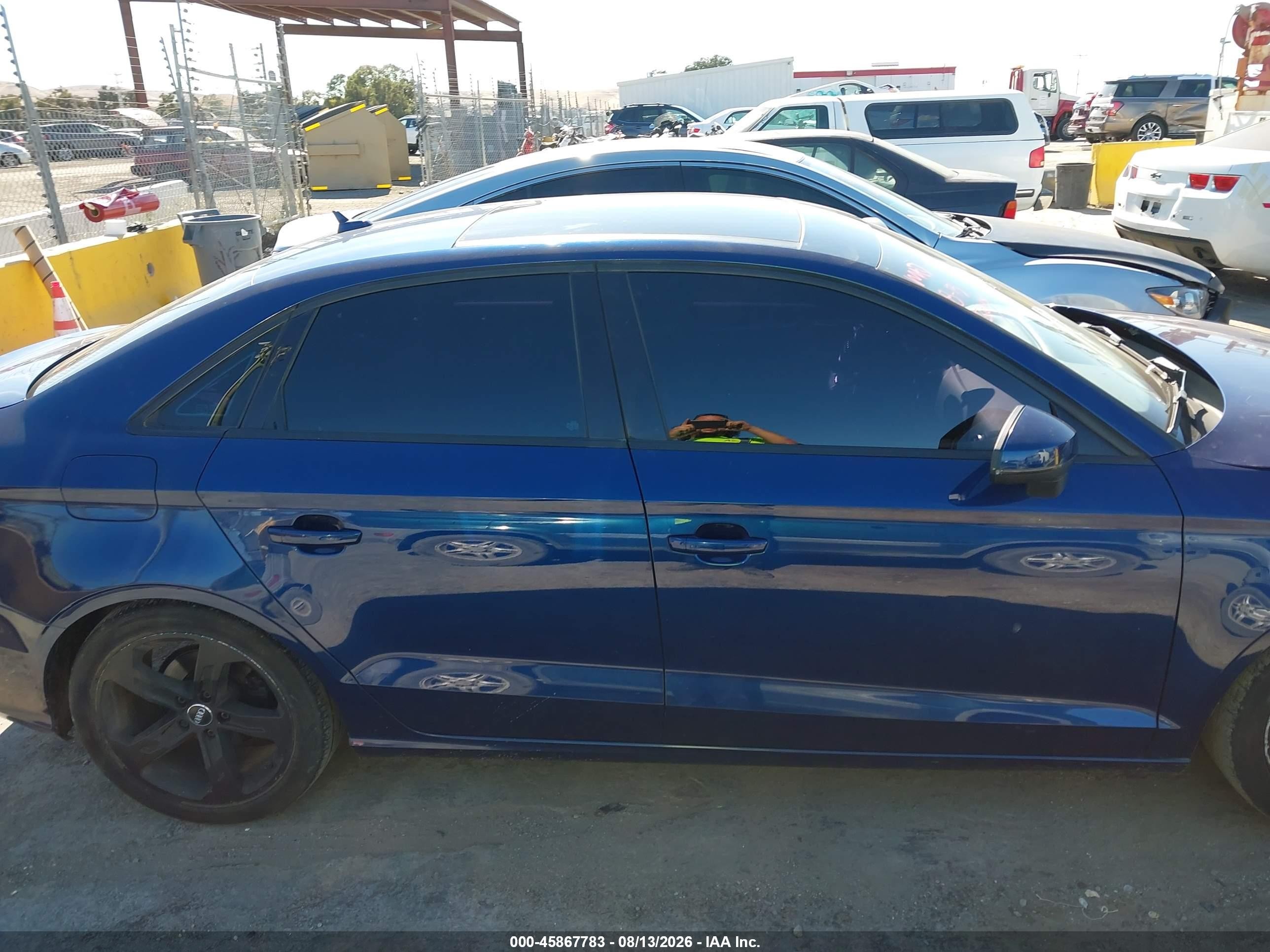 2015 Audi A3 1.8t Premium Blue vin: WAUACGFFXF1036505