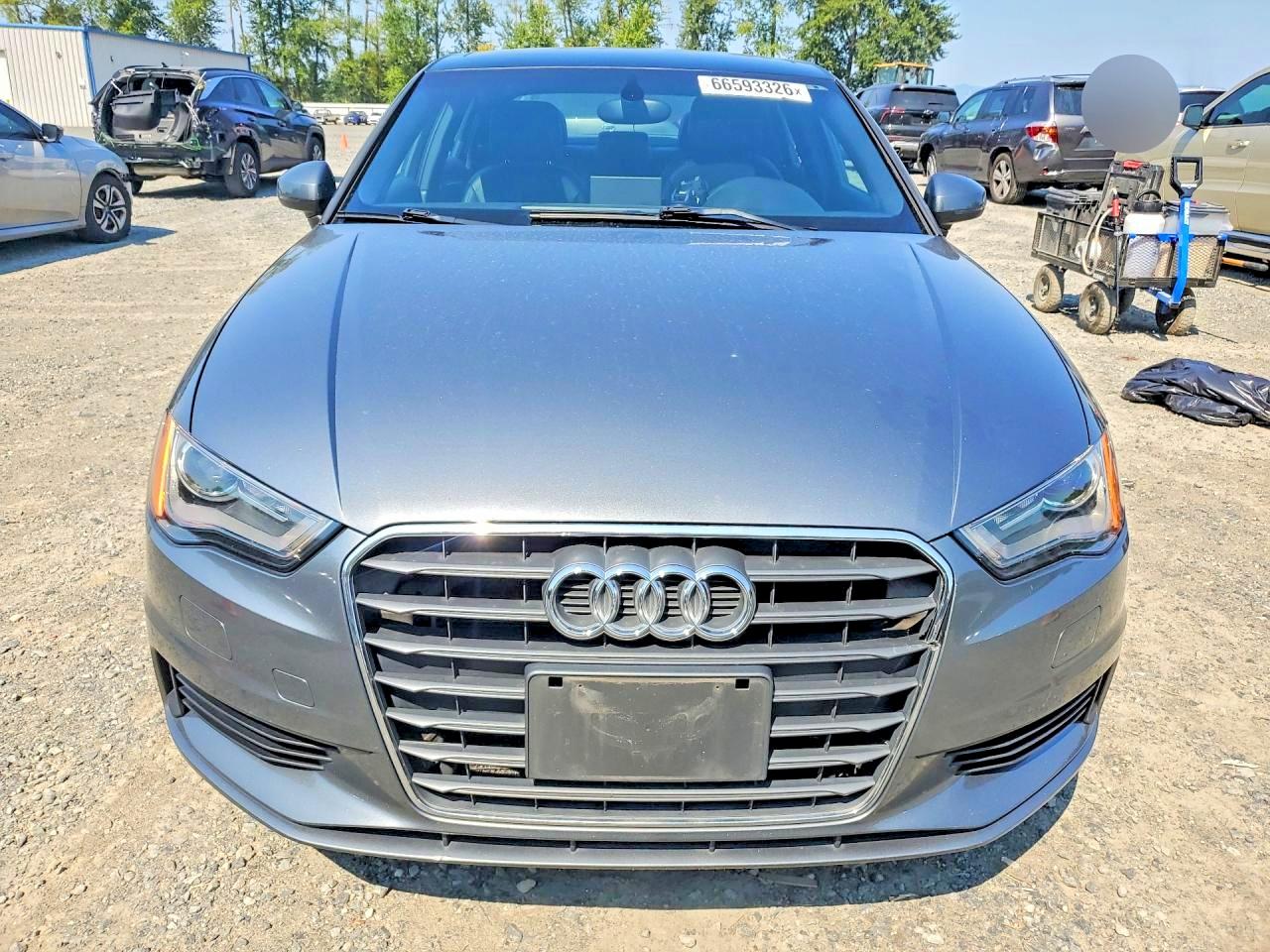 2015 Audi A3 Premium Gray vin: WAUACGFFXF1080049