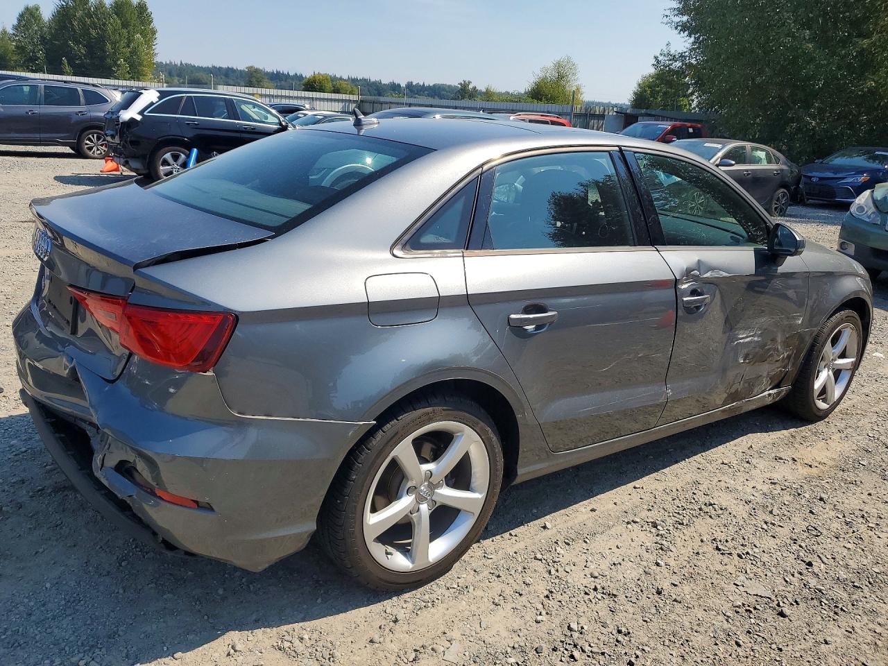2015 Audi A3 Premium Gray vin: WAUACGFFXF1080049