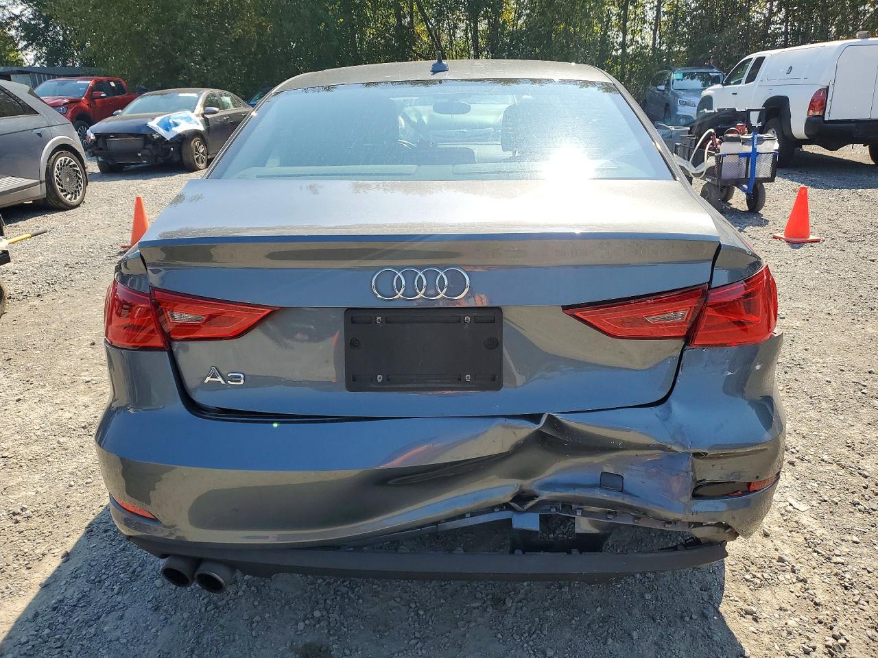 2015 Audi A3 Premium Gray vin: WAUACGFFXF1080049