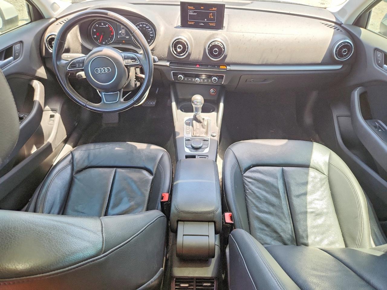2015 Audi A3 Premium White vin: WAUACGFFXF1091679