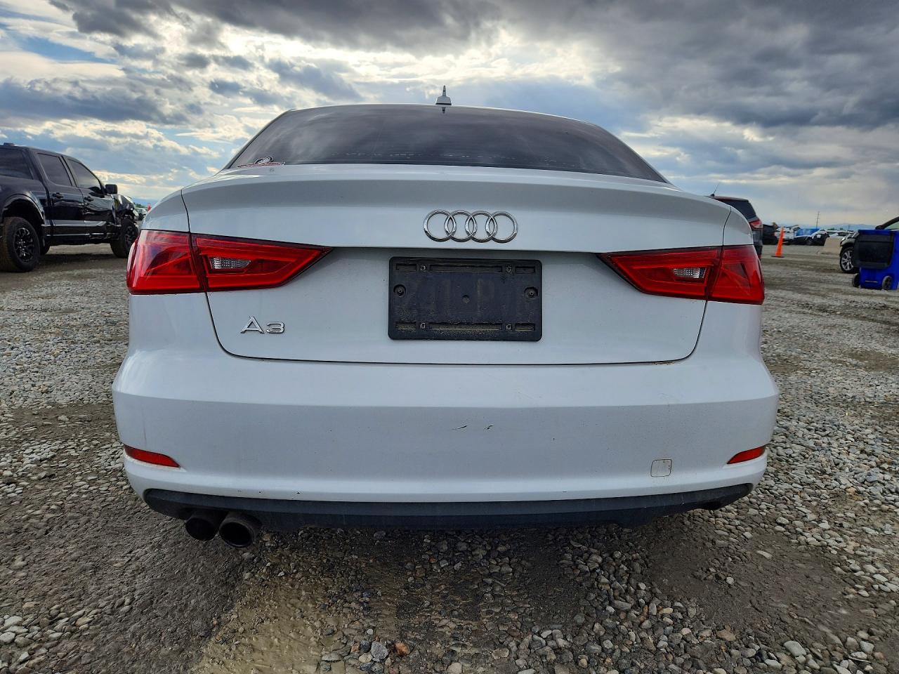 2015 Audi A3 Premium White vin: WAUACGFFXF1091813