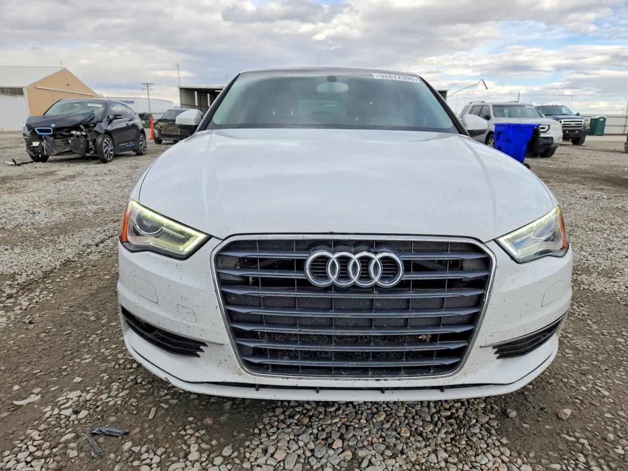2015 Audi A3 Premium White vin: WAUACGFFXF1091813
