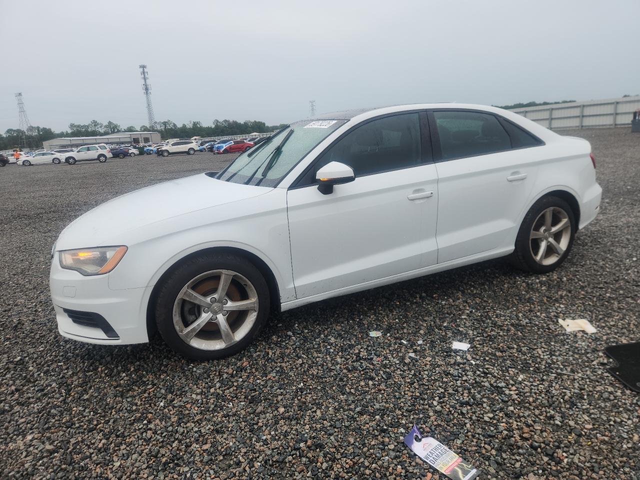 2015 Audi A3 Premium White vin: WAUACGFFXF1138905