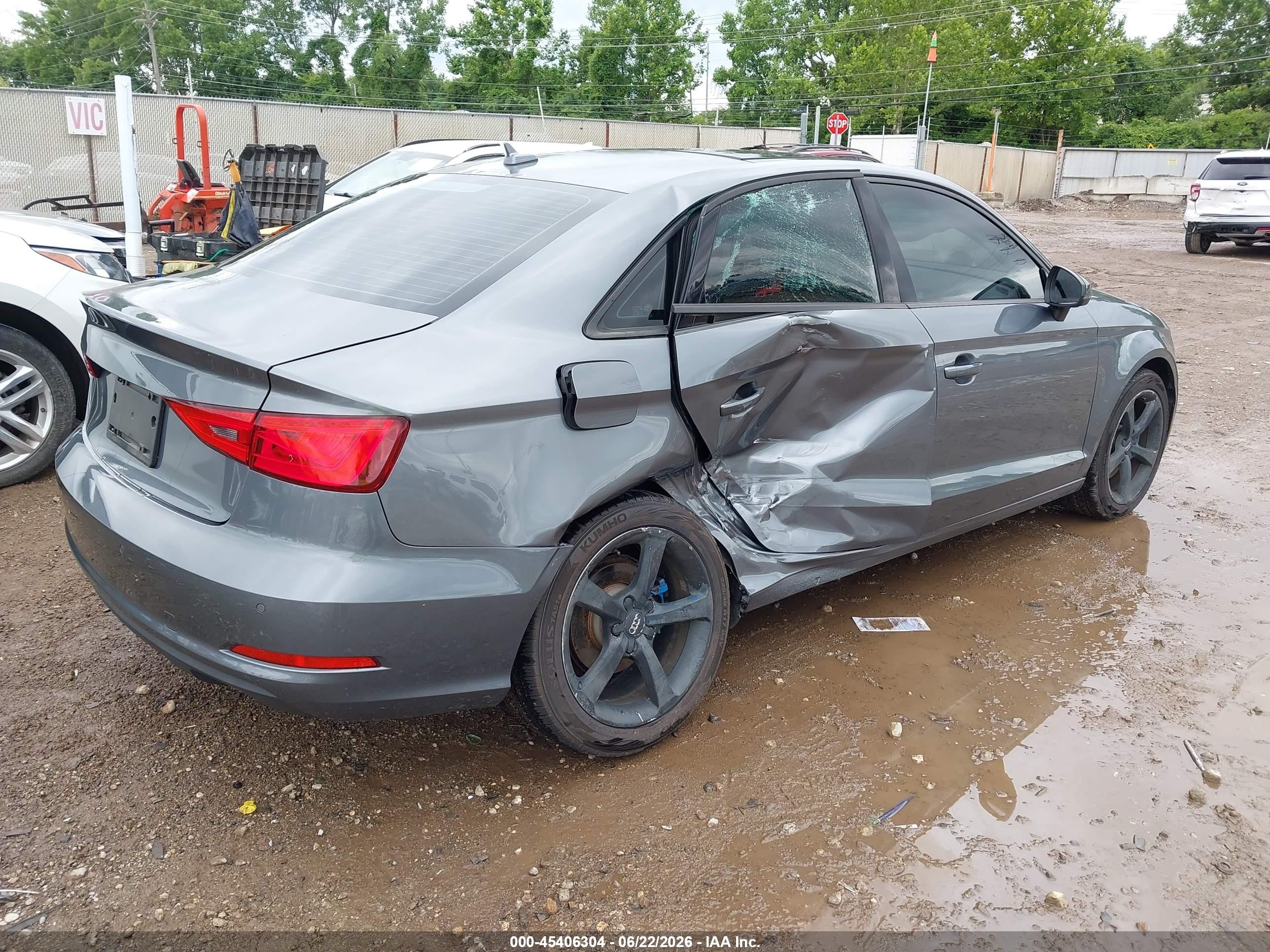2015 Audi A3 1.8t Premium Gray vin: WAUACHFF7F1108735