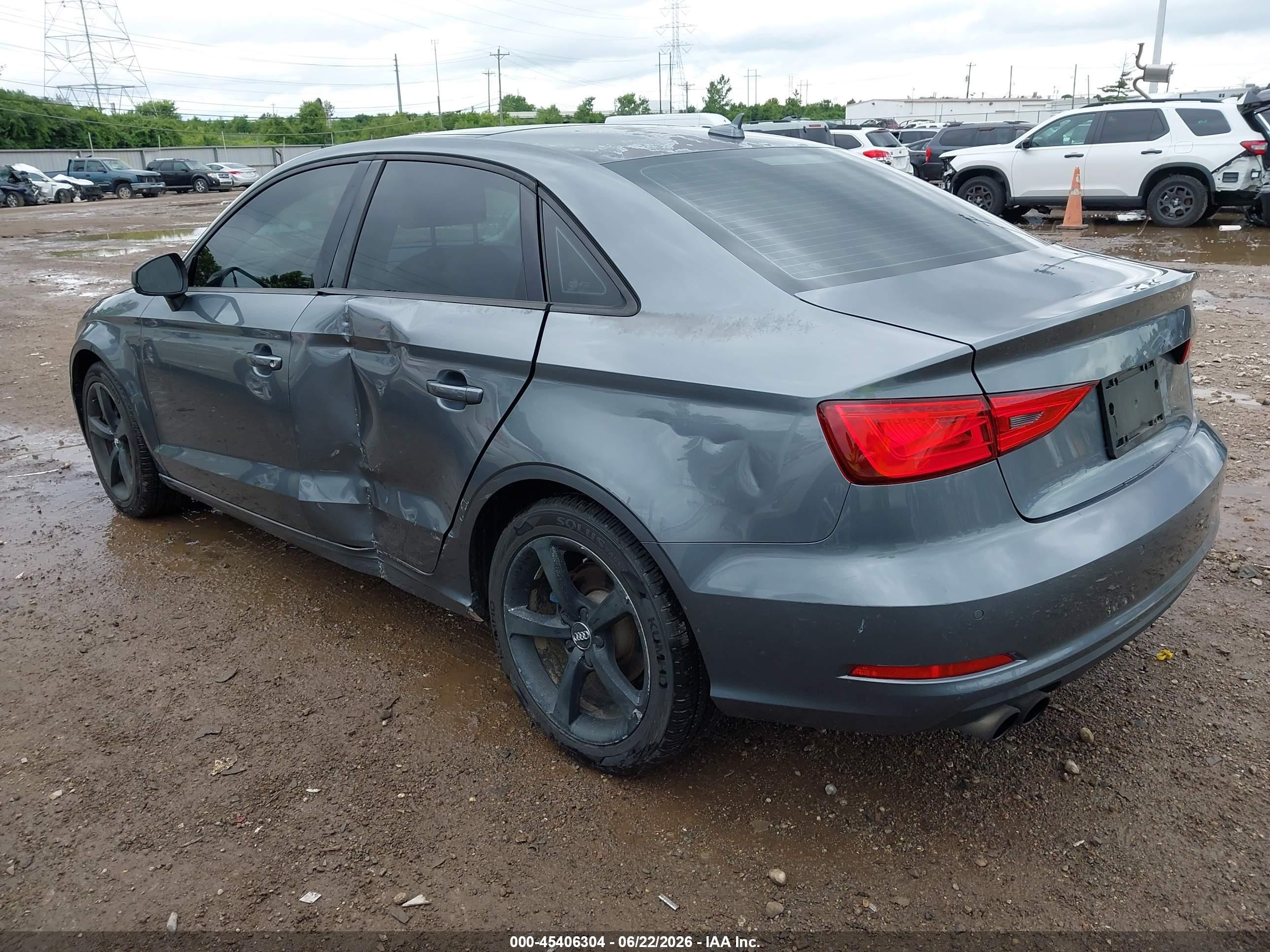 2015 Audi A3 1.8t Premium Gray vin: WAUACHFF7F1108735