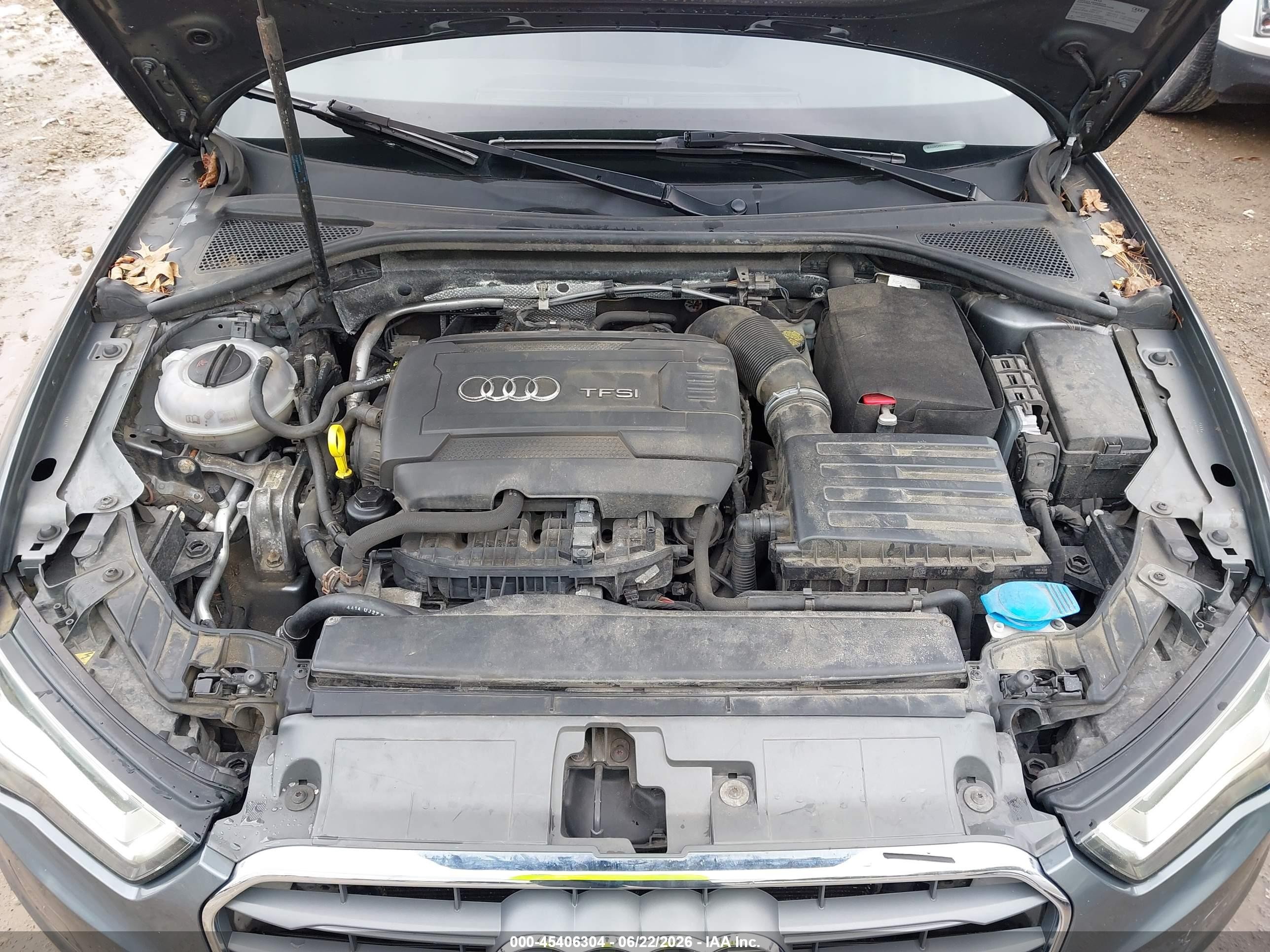 2015 Audi A3 1.8t Premium Gray vin: WAUACHFF7F1108735