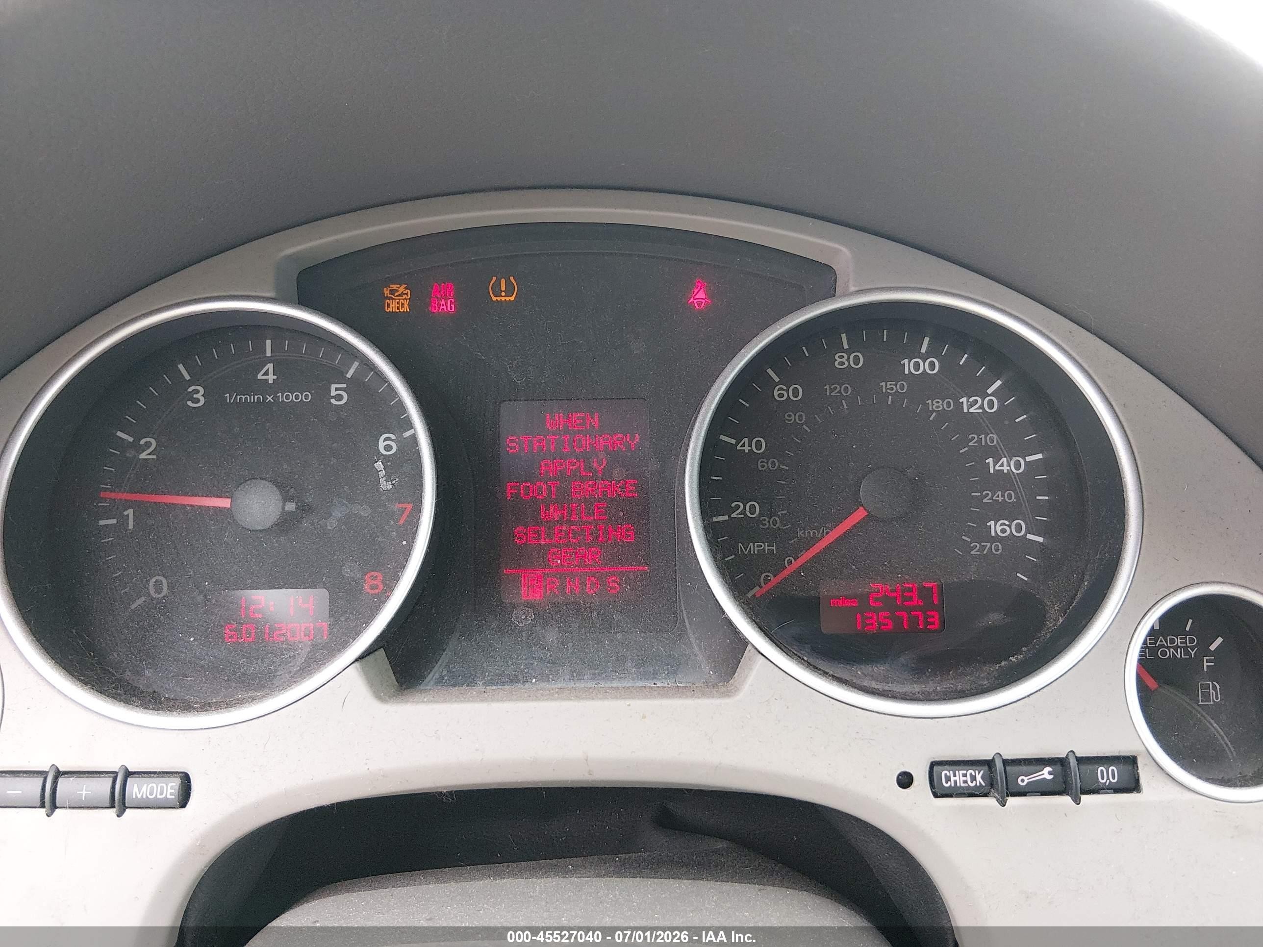 2008 Audi A4 2.0t Blue vin: WAUAF48H18K014975