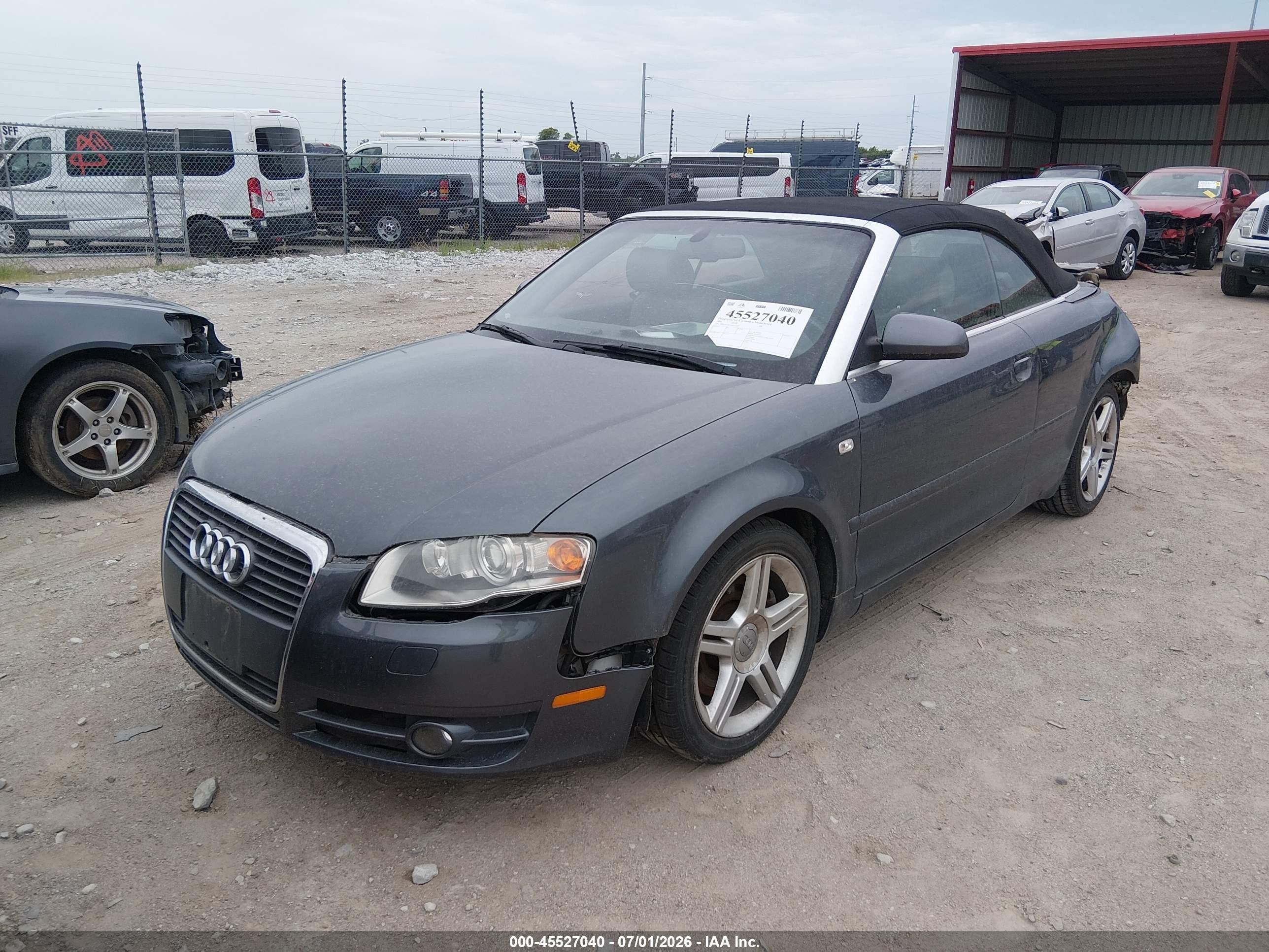 2008 Audi A4 2.0t Blue vin: WAUAF48H18K014975