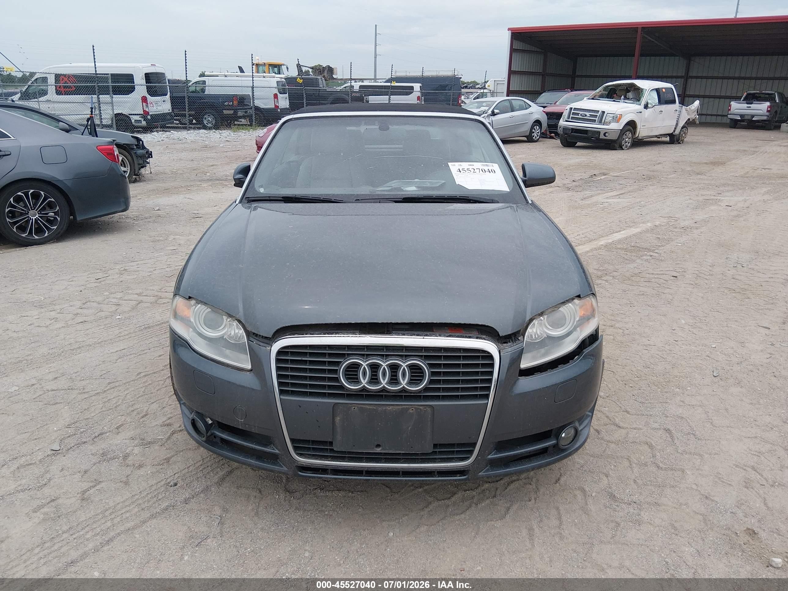 2008 Audi A4 2.0t Blue vin: WAUAF48H18K014975