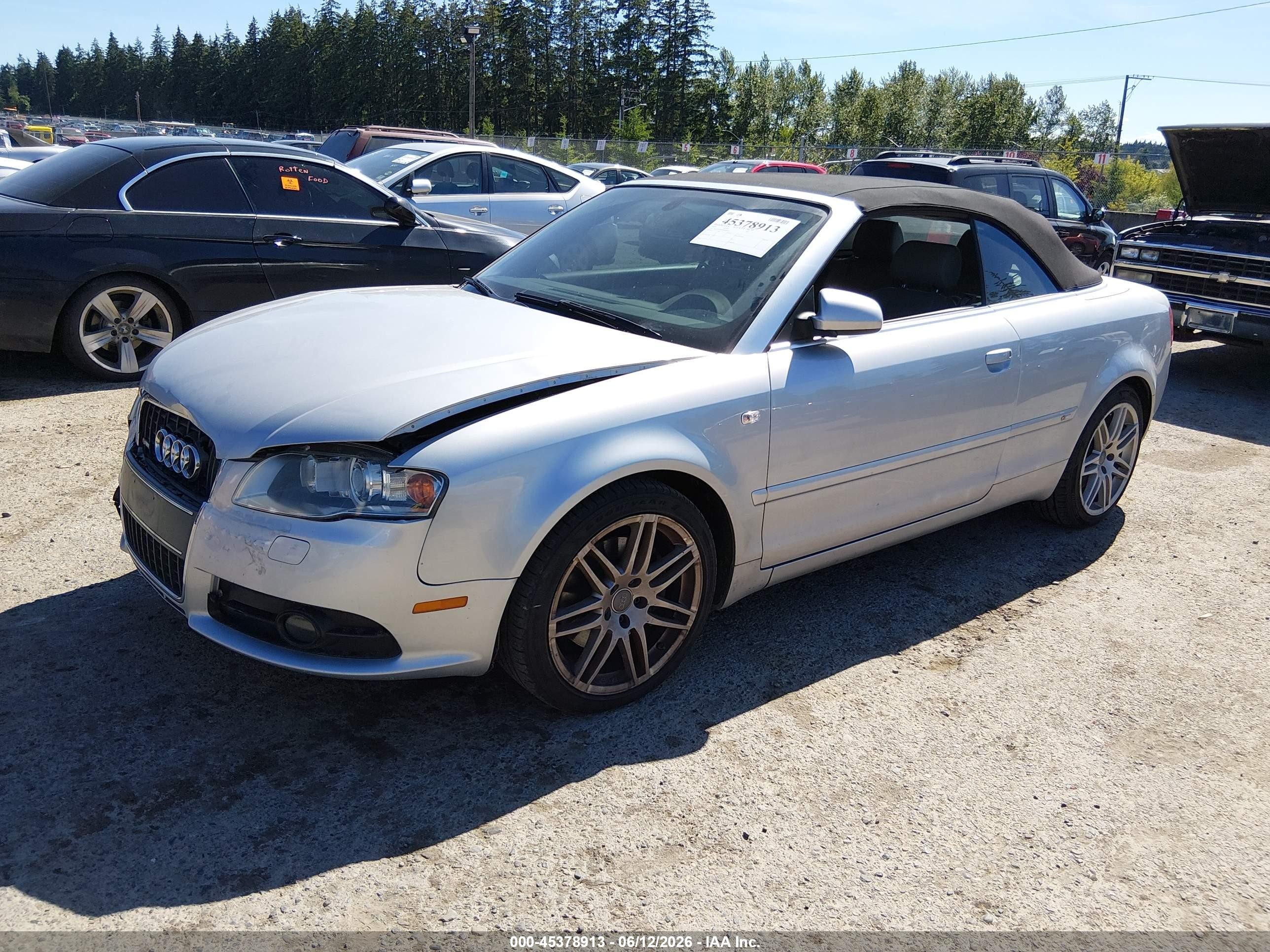 2009 Audi A4 2.0t Special Edition Silver vin: WAUAF48H39K008628