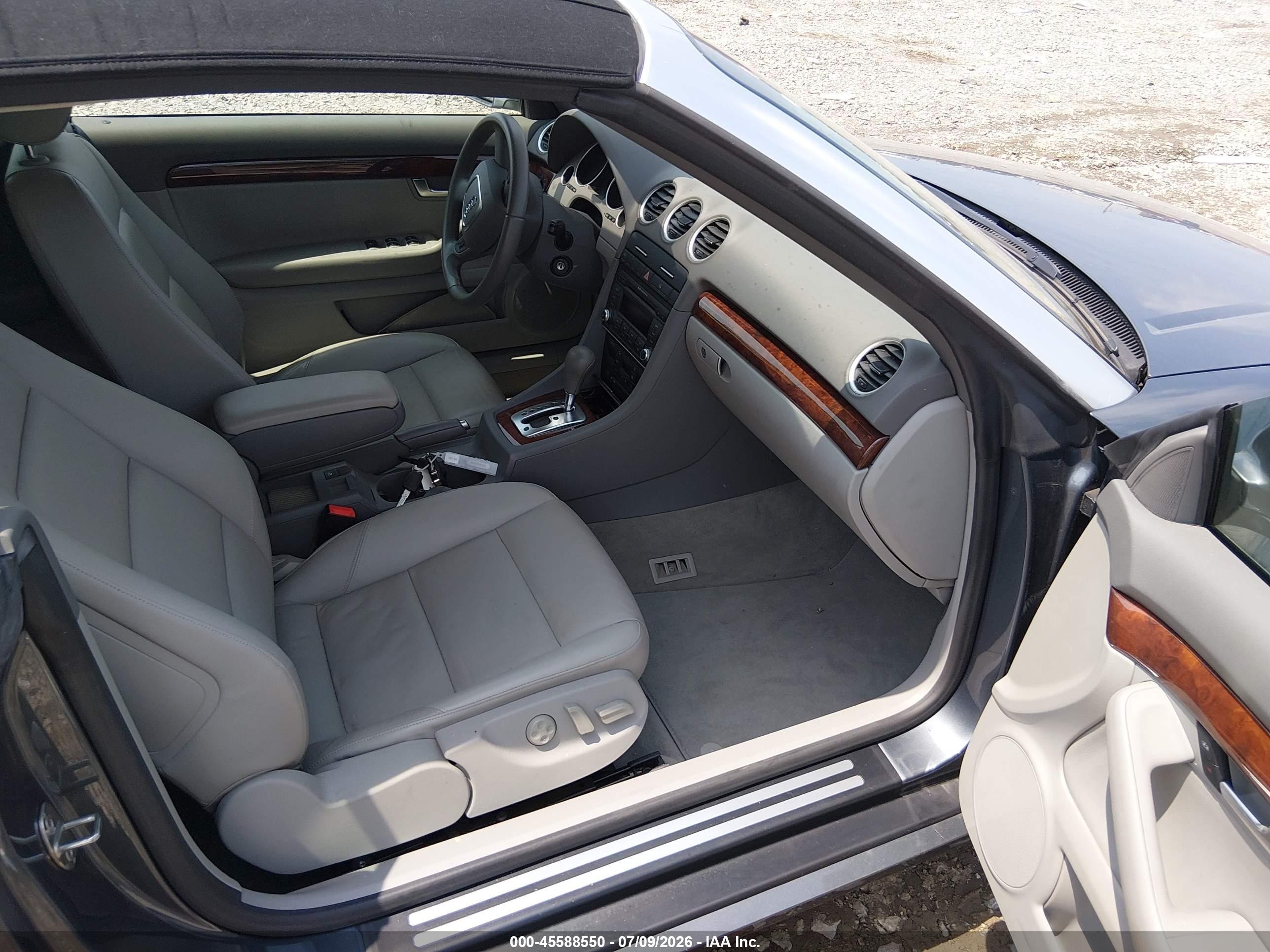 2007 Audi A4 2.0t Beige vin: WAUAF48H57K020602