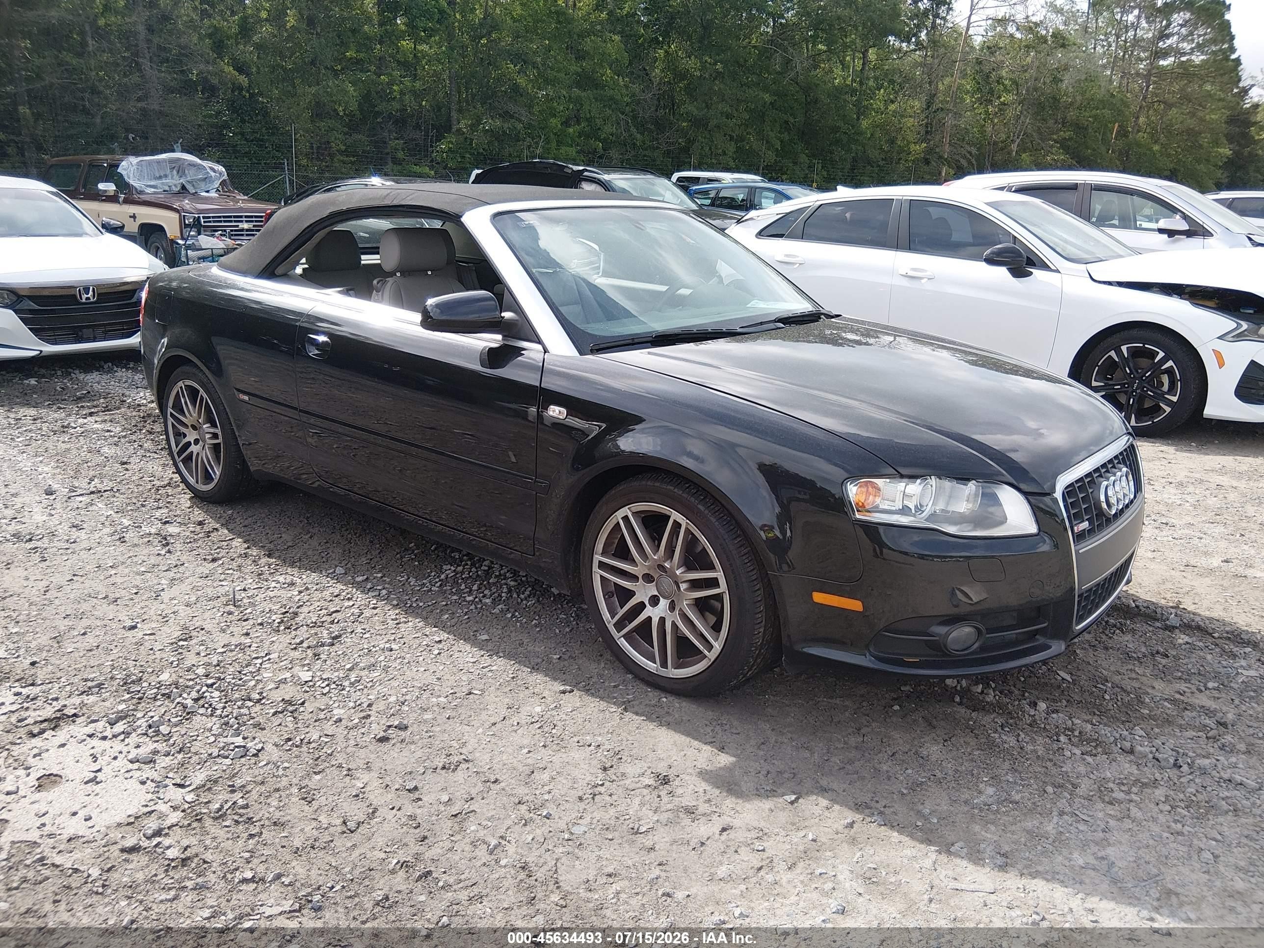 2009 Audi A4 2.0t Special Edition Black vin: WAUAF48H59K009487
