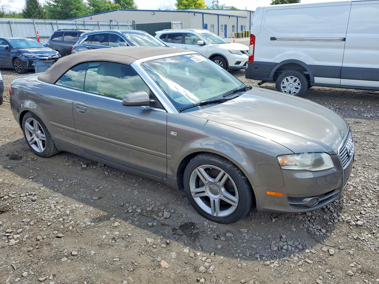 2008 Audi A4 2.0t Cabriolet Gray vin: WAUAF48H98K001536