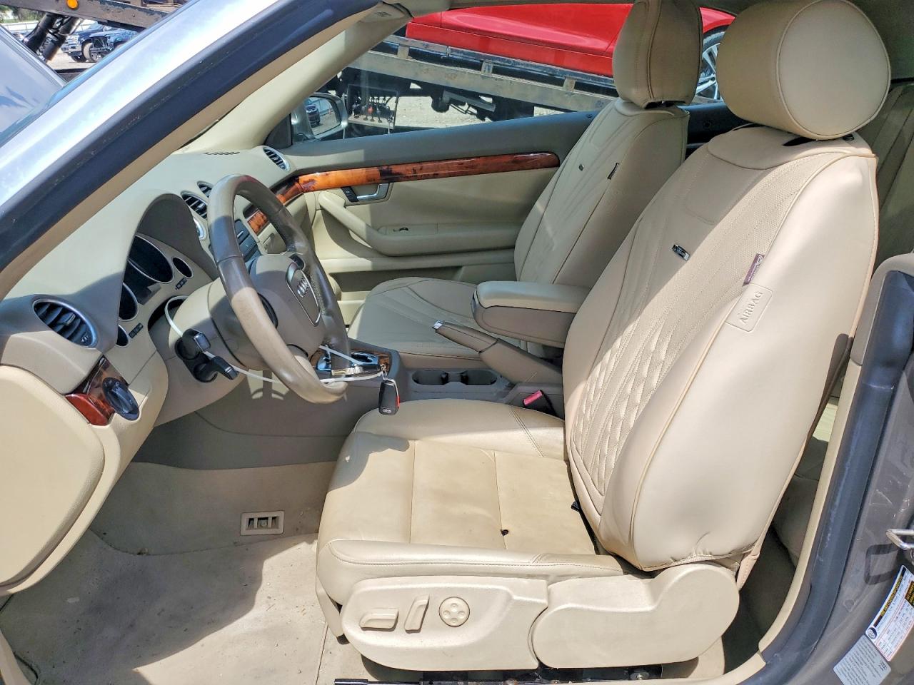 2008 Audi A4 2.0t Cabriolet Gray vin: WAUAF48H98K001536