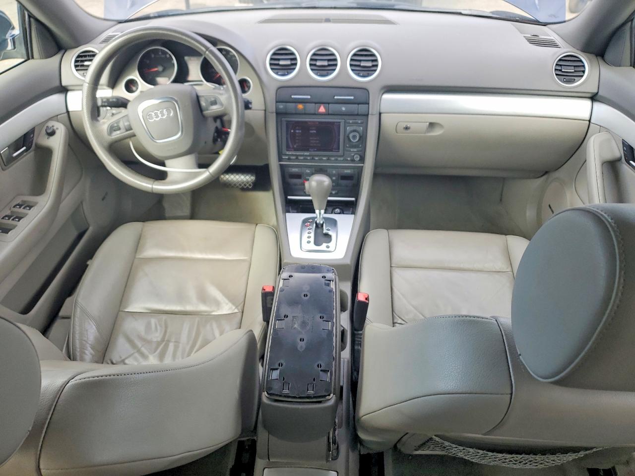 2009 Audi A4 2.0t Cabriolet Blue vin: WAUAF48H99K009640