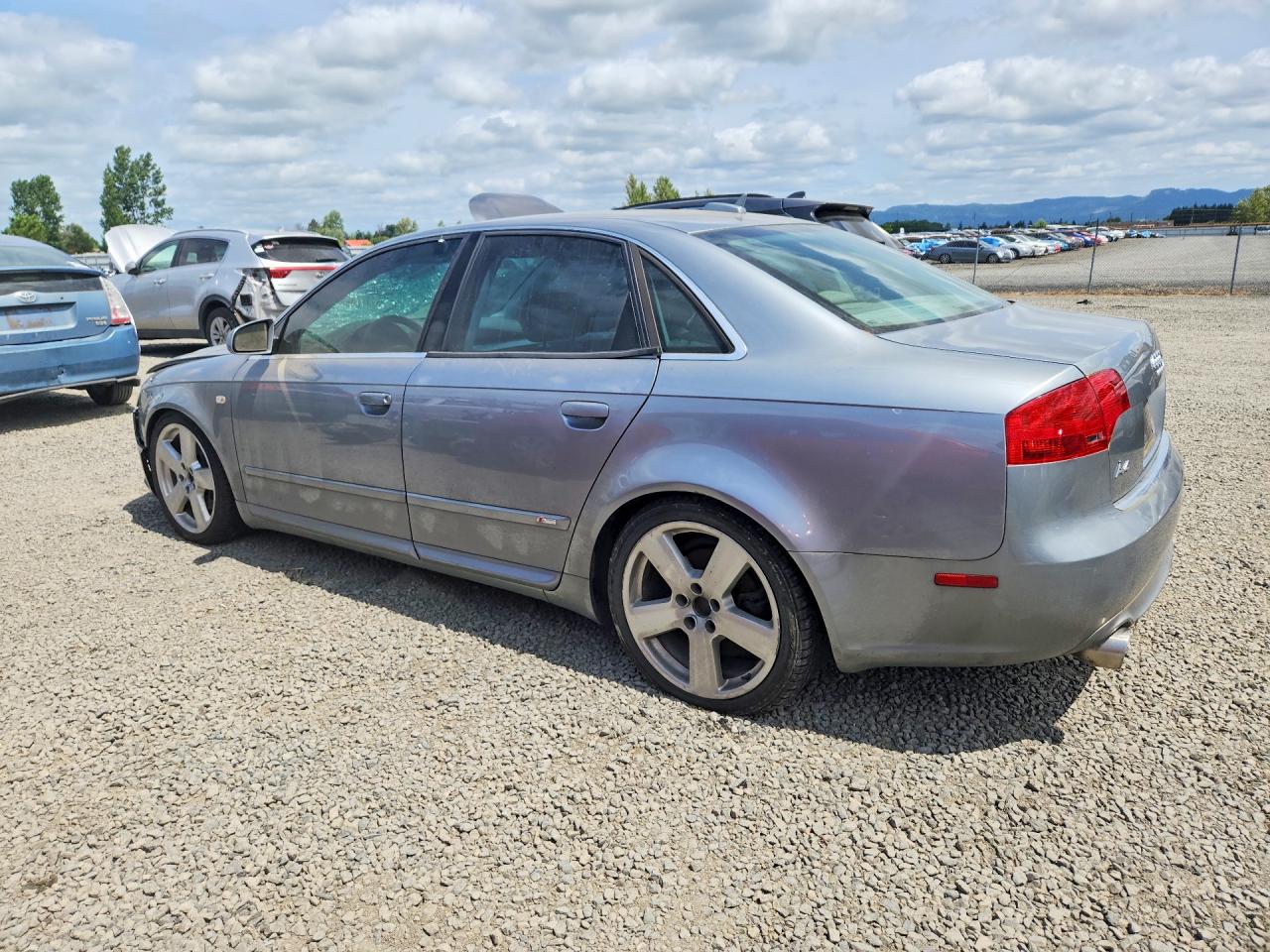 2005 Audi A4 2.0t Серый vin: WAUAF68E55A474580