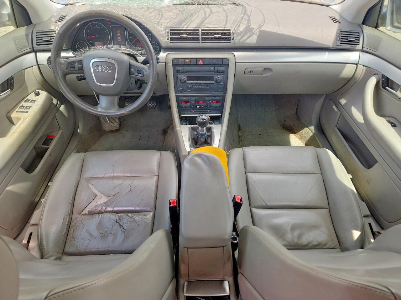2005 Audi A4 2.0t Серый vin: WAUAF68E55A474580