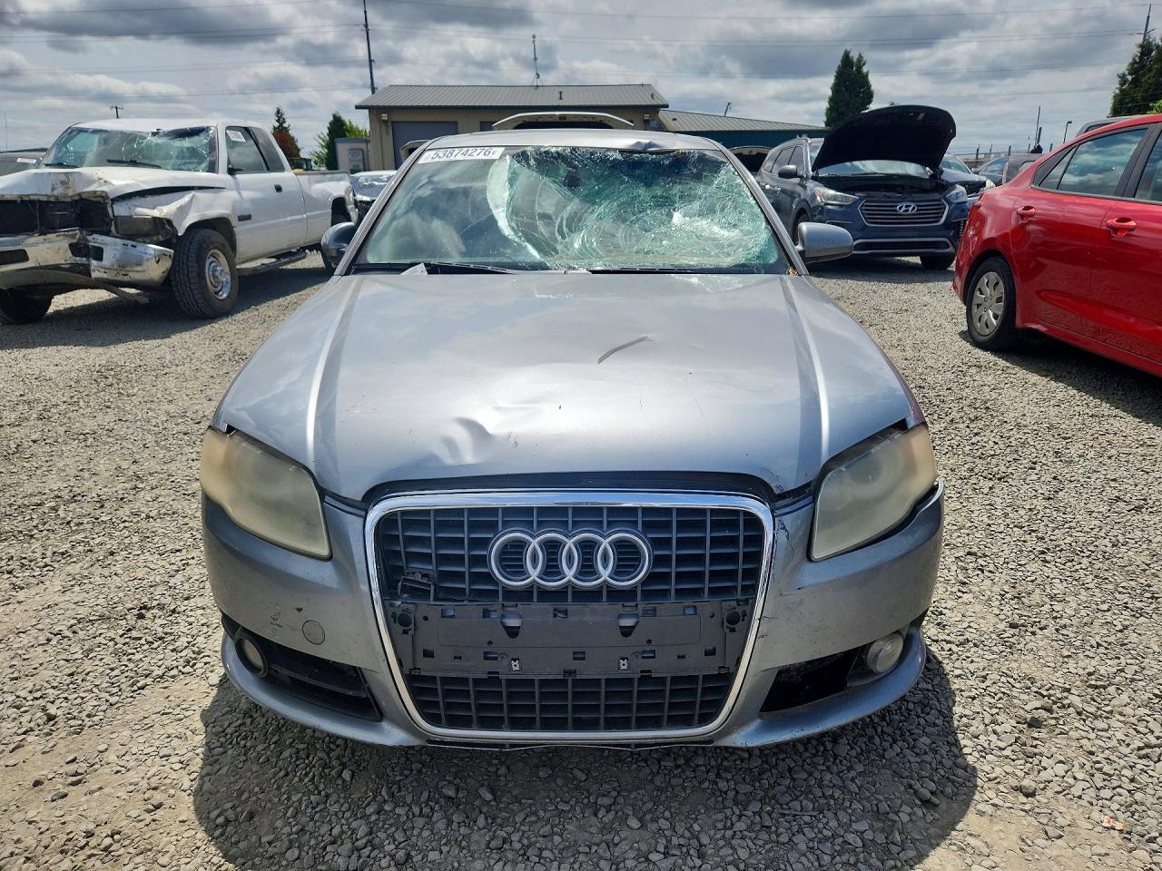 2005 Audi A4 2.0t Серый vin: WAUAF68E55A474580