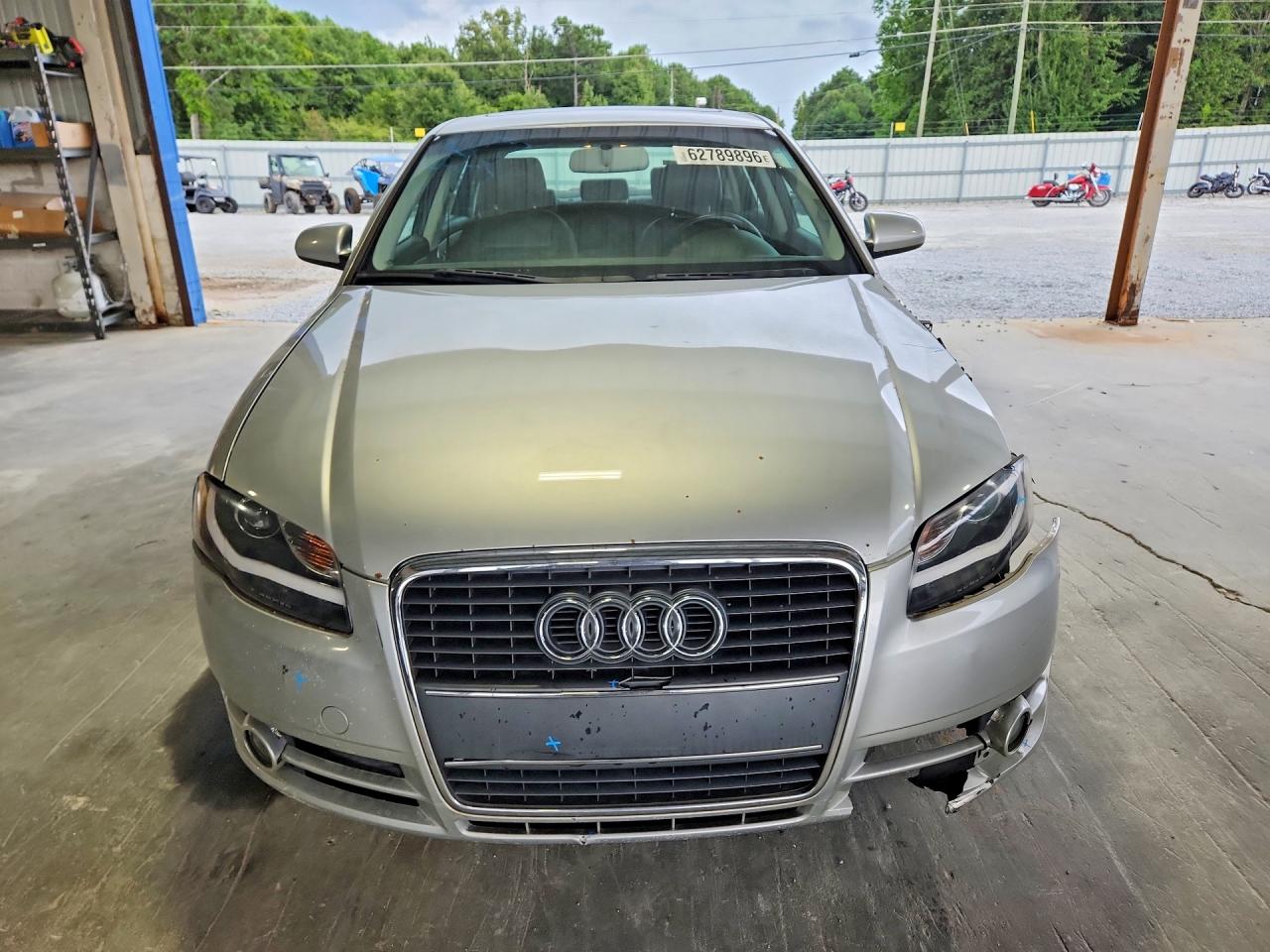 2007 Audi A4 2 Silver vin: WAUAF78E07A200759