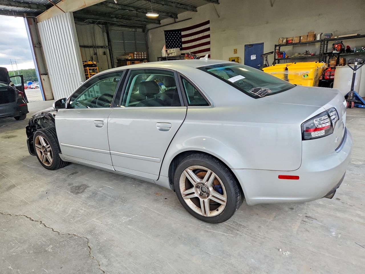 2007 Audi A4 2 Silver vin: WAUAF78E07A200759