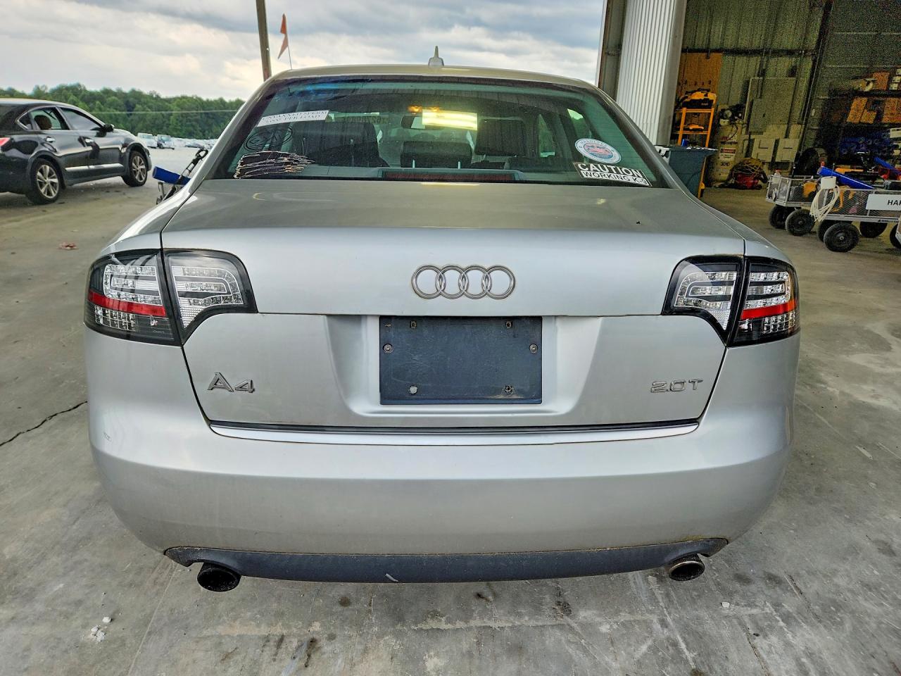 2007 Audi A4 2 Silver vin: WAUAF78E07A200759