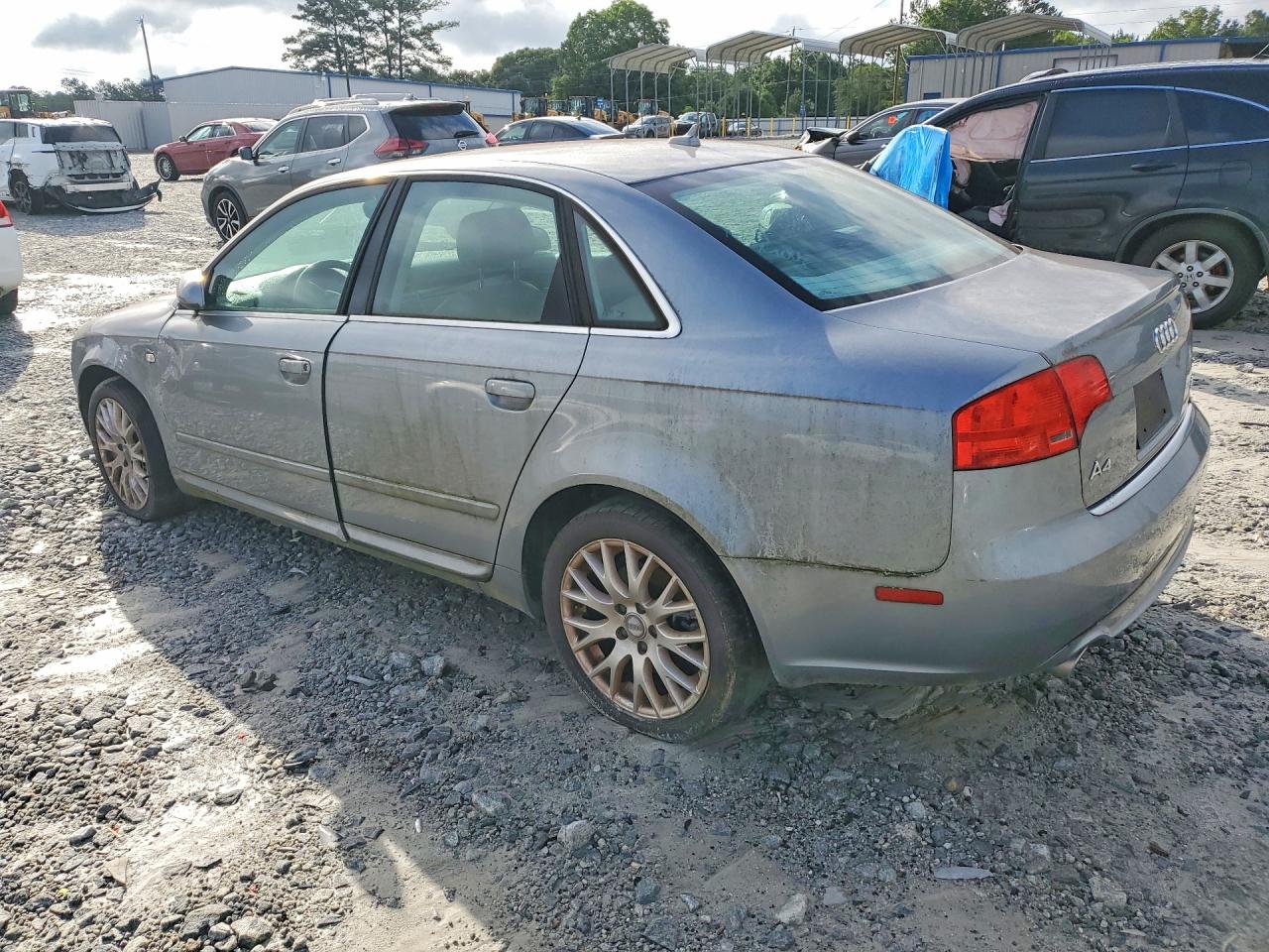 2008 Audi A4 2.0t Gray vin: WAUAF78E18A134837