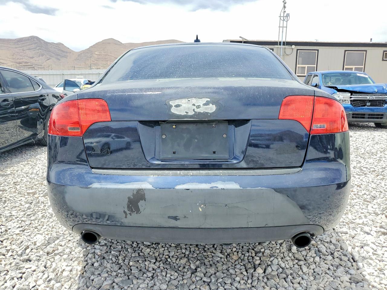 2007 Audi A4 2 Blue vin: WAUAF78E37A001270