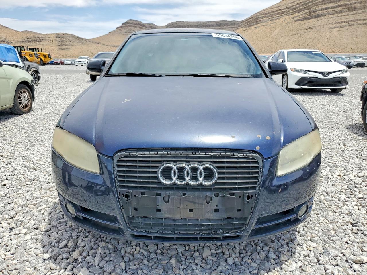 2007 Audi A4 2 Blue vin: WAUAF78E37A001270