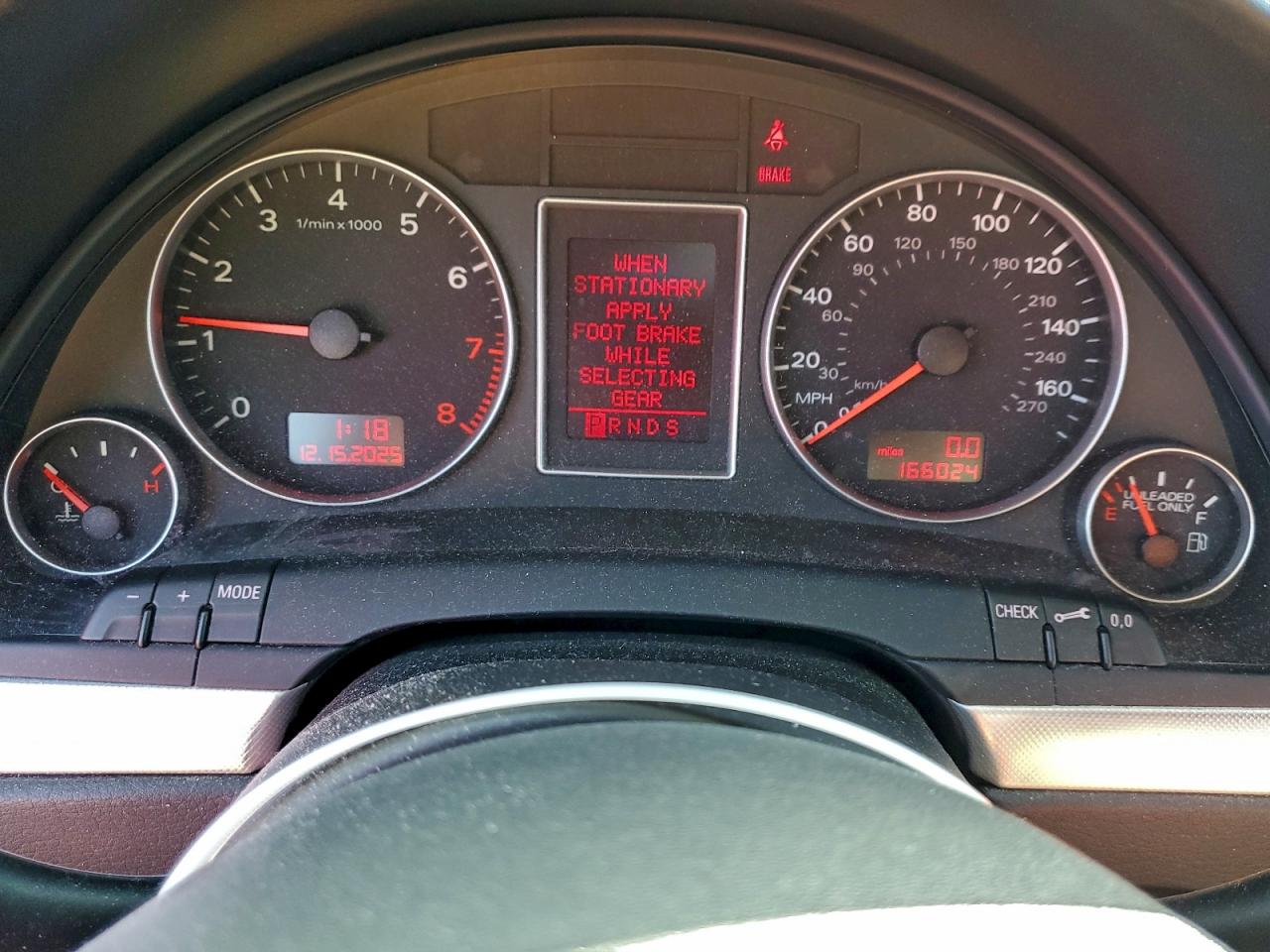 2006 Audi A4 2 Turbo Gray vin: WAUAF78E46A208099