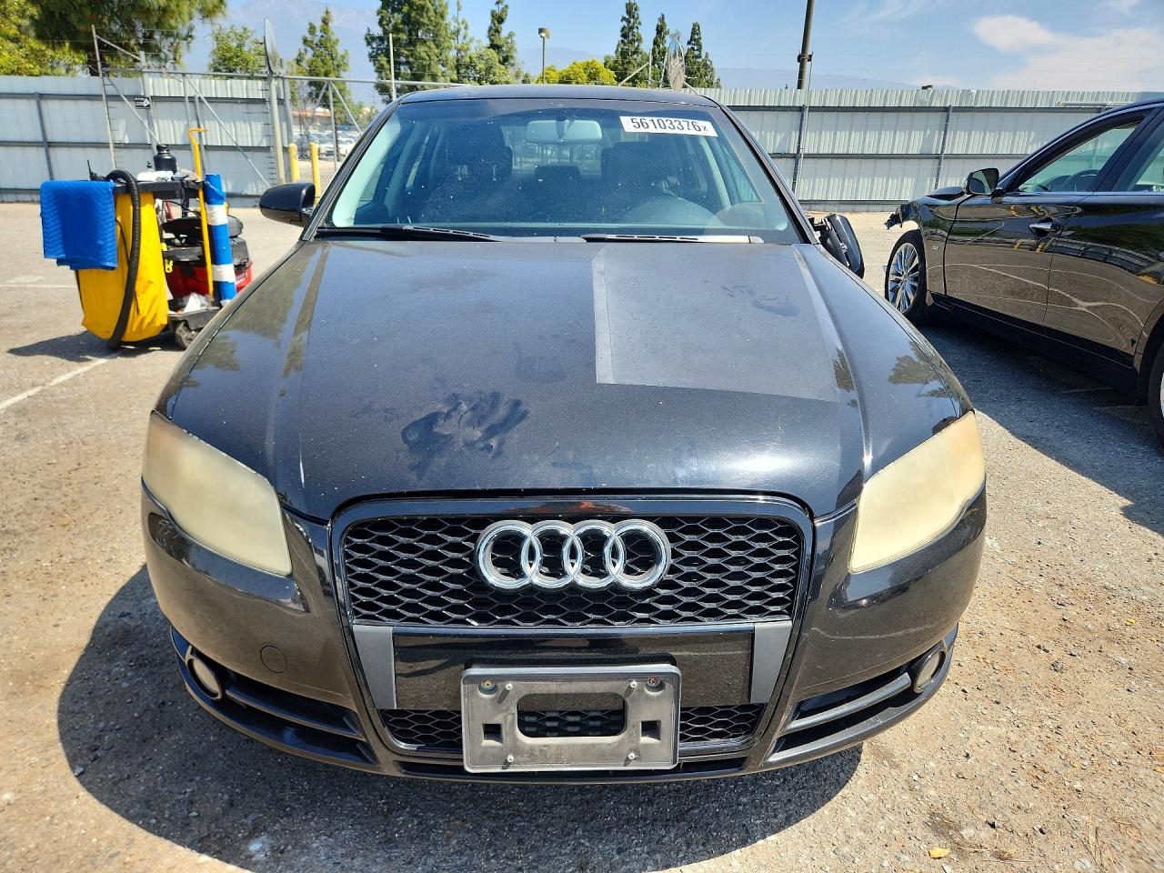 2007 Audi A4 2 Black vin: WAUAF78E47A016697