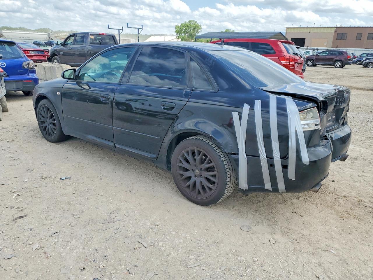2008 Audi A4 2.0t Черный vin: WAUAF78E48A162468