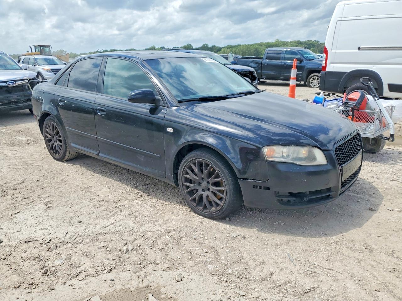 2008 Audi A4 2.0t Черный vin: WAUAF78E48A162468
