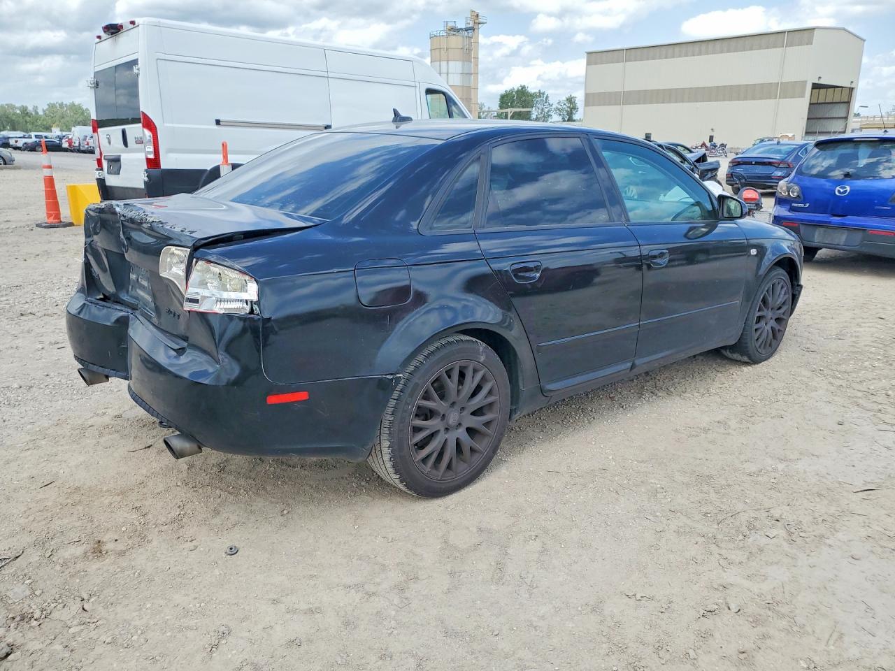 2008 Audi A4 2.0t Черный vin: WAUAF78E48A162468