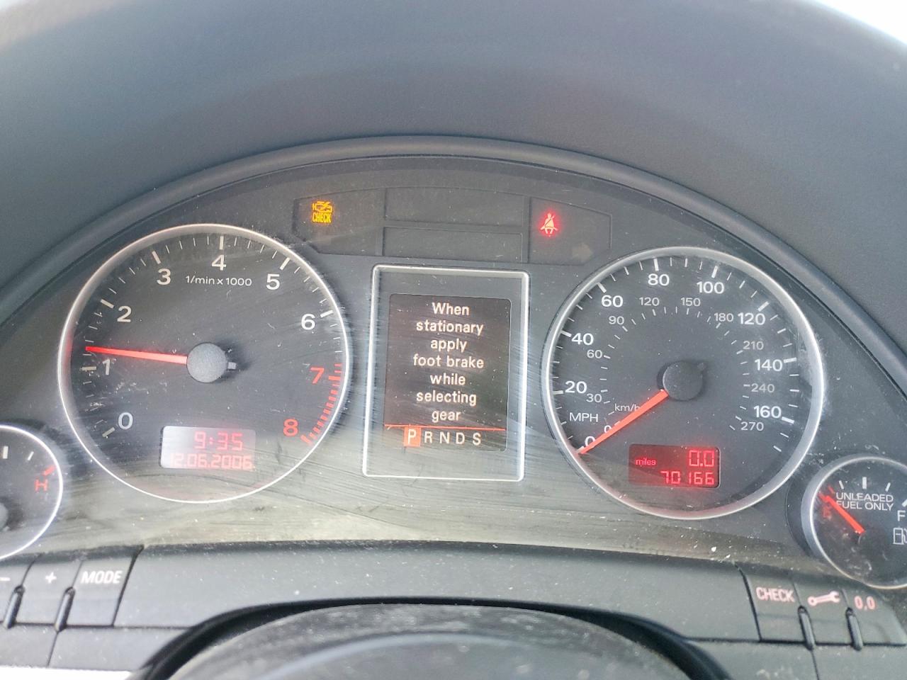 2008 Audi A4 2.0t White vin: WAUAF78E48A165595