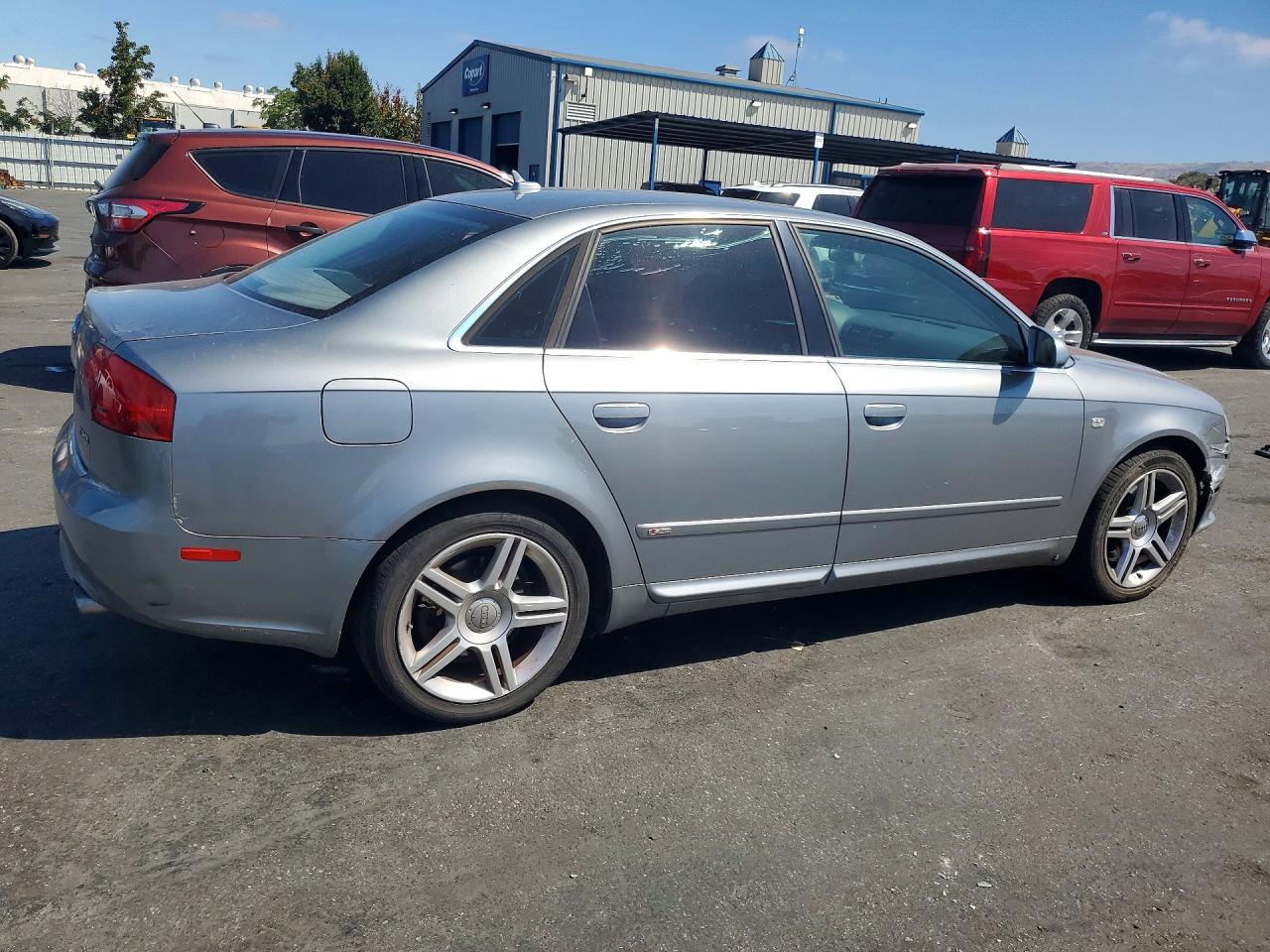 2008 Audi A4 2.0t Silver vin: WAUAF78E58A120925