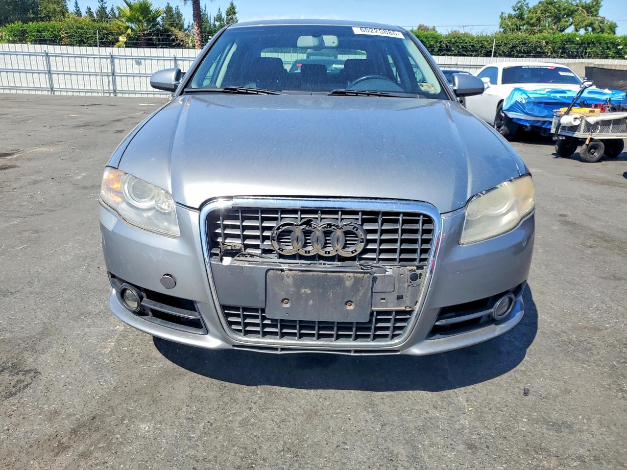 2008 Audi A4 2.0t Silver vin: WAUAF78E58A120925